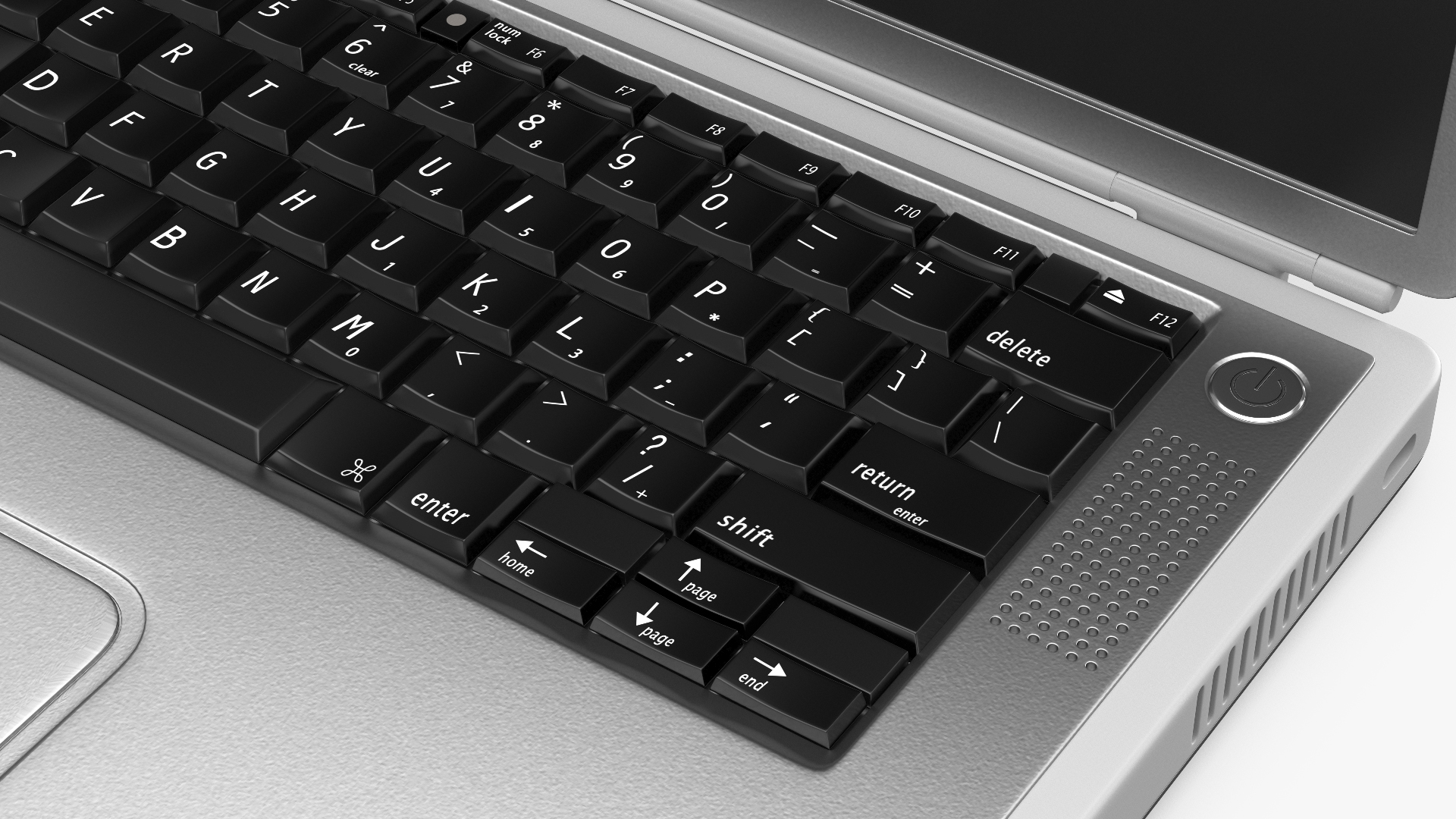 Vintage Laptop 3D model