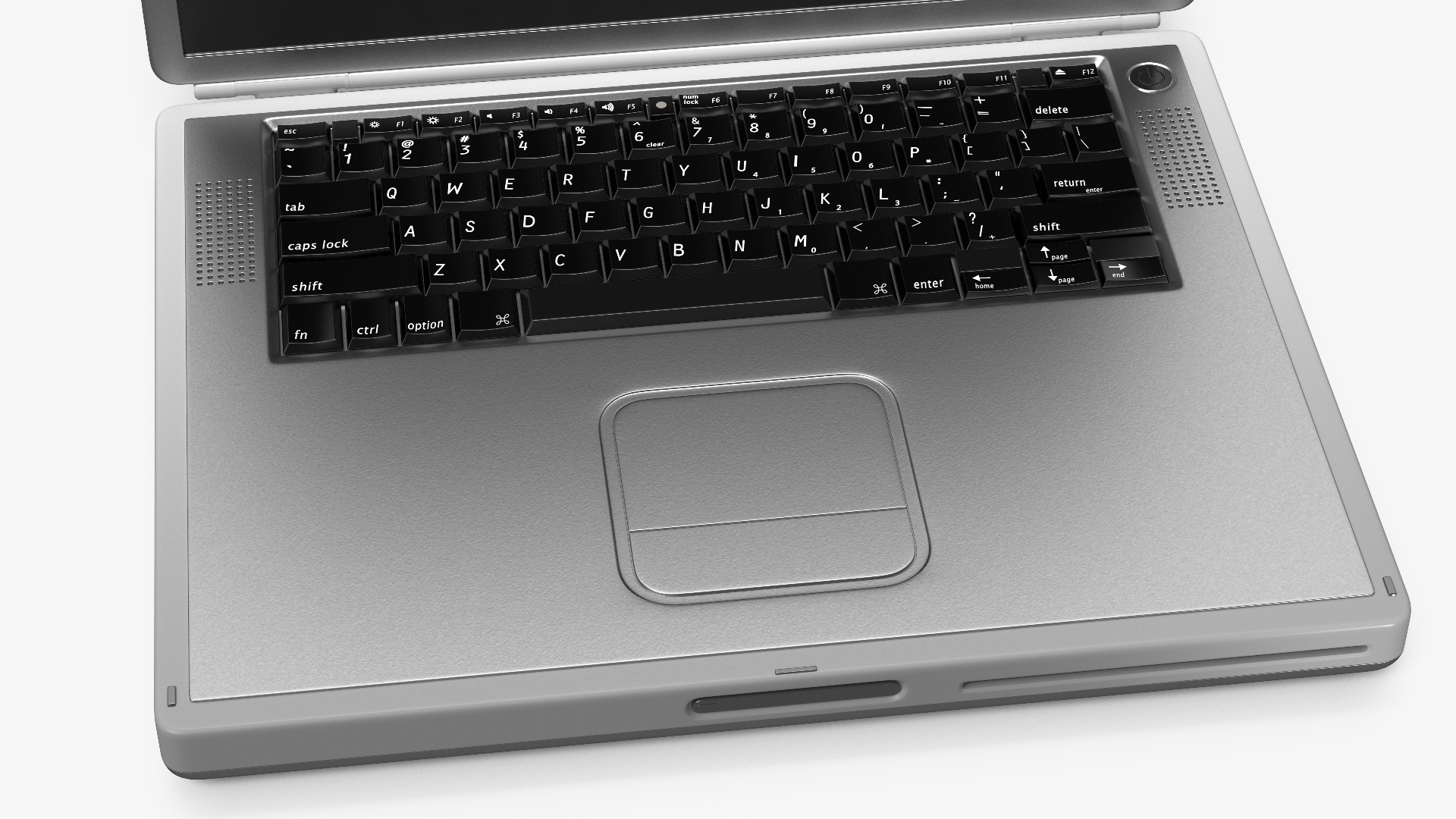 Vintage Laptop 3D model