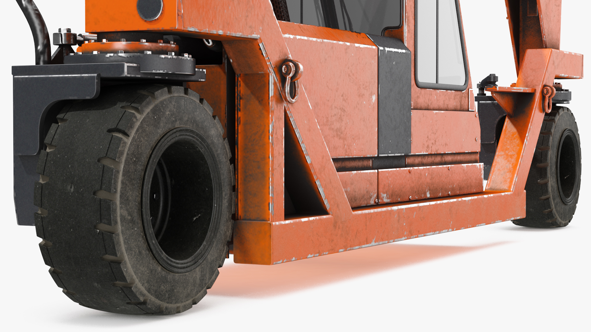 Combi-SC Range Straddle Carrier Dirty 3D