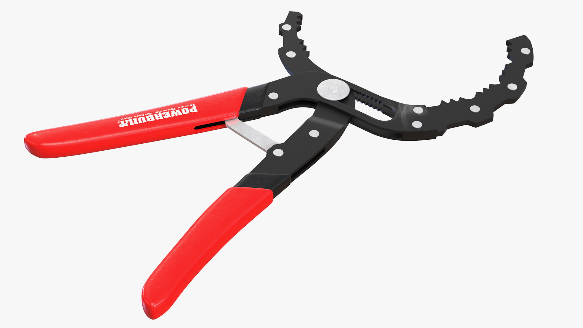 3D model Powerbuilt Oil Filter Pliers Rigged