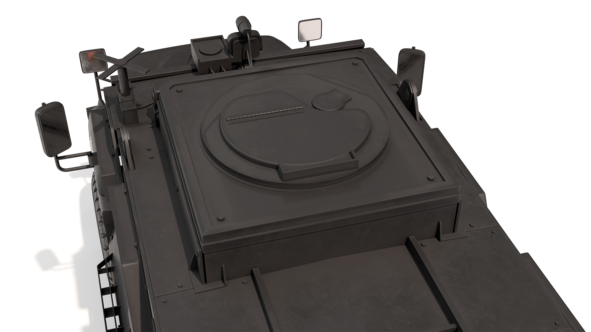 3D SWAT Vehicle International MaxxPro Black Rigged for Maya