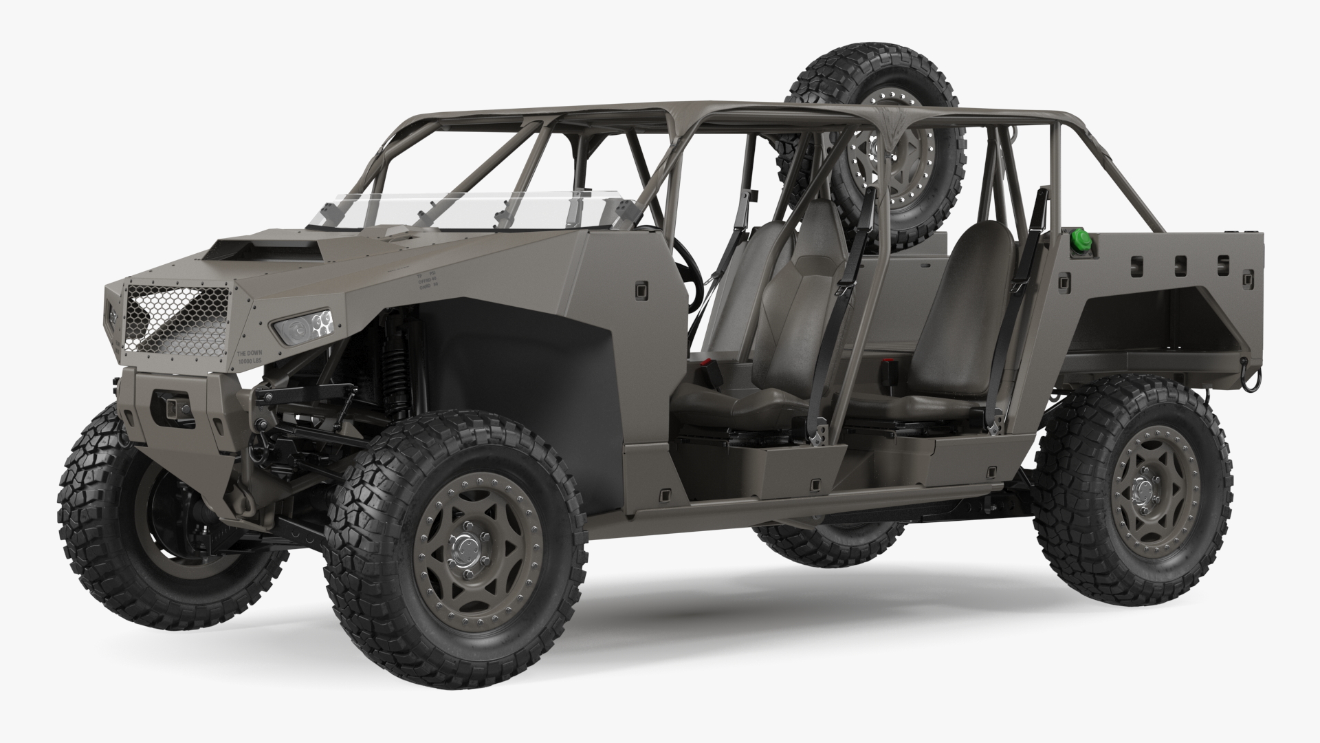 3D Ultra Light Combat Vehicle Rigged model