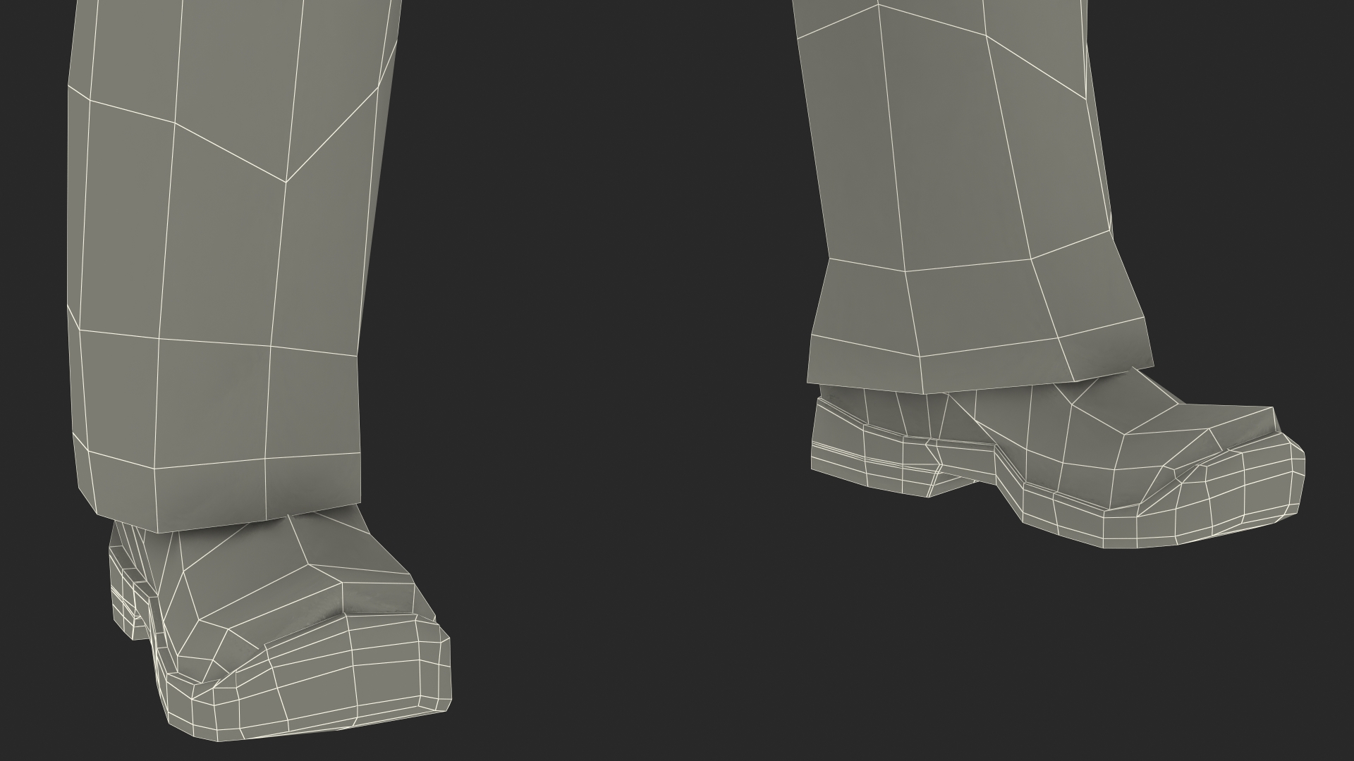 Afro American Woodworker 3D model