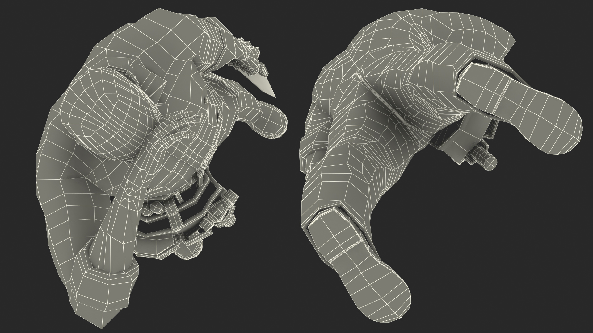 Afro American Woodworker 3D model