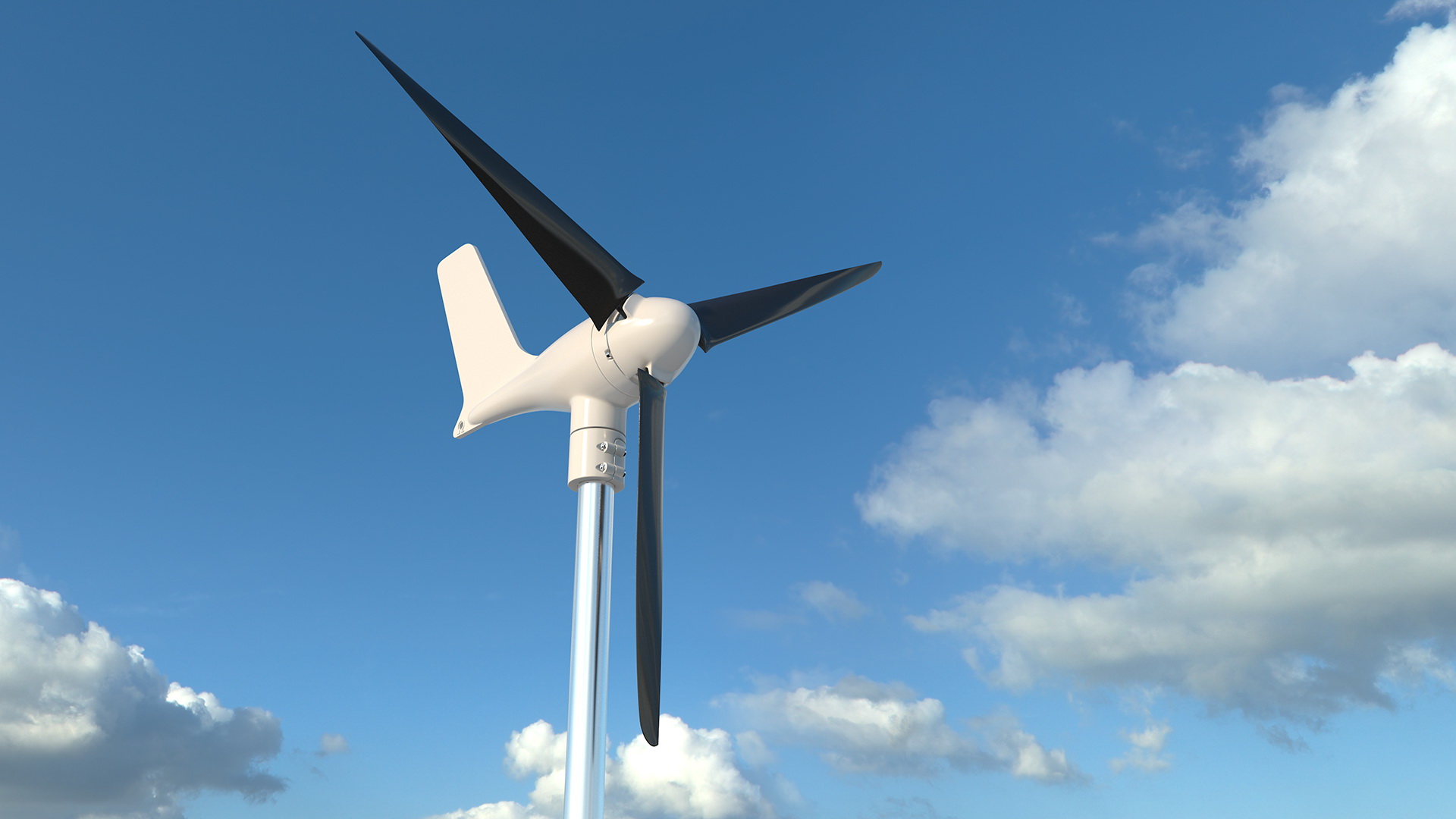 Marine Wind Generator Generic 3D model