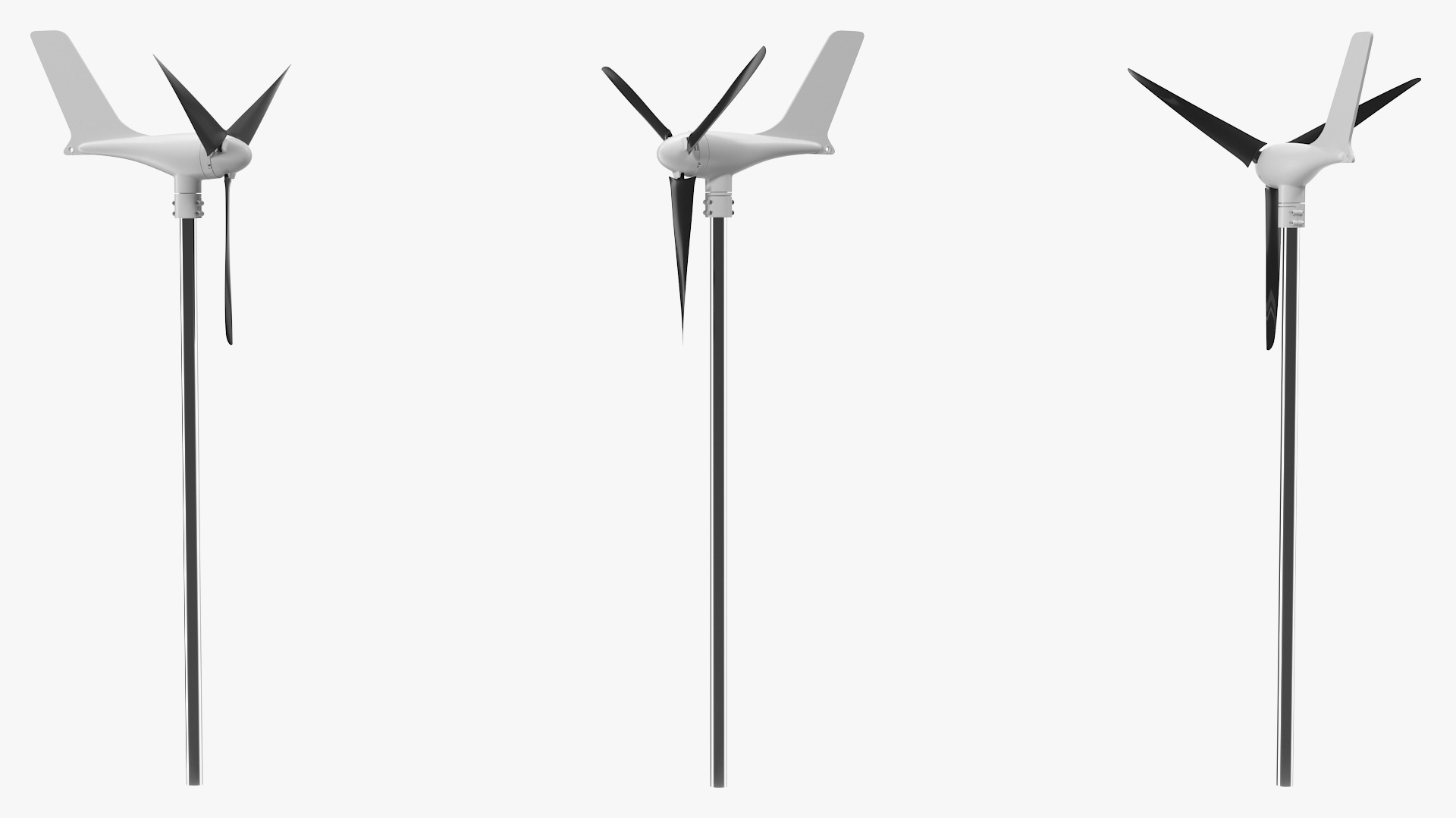 Marine Wind Generator Generic 3D model