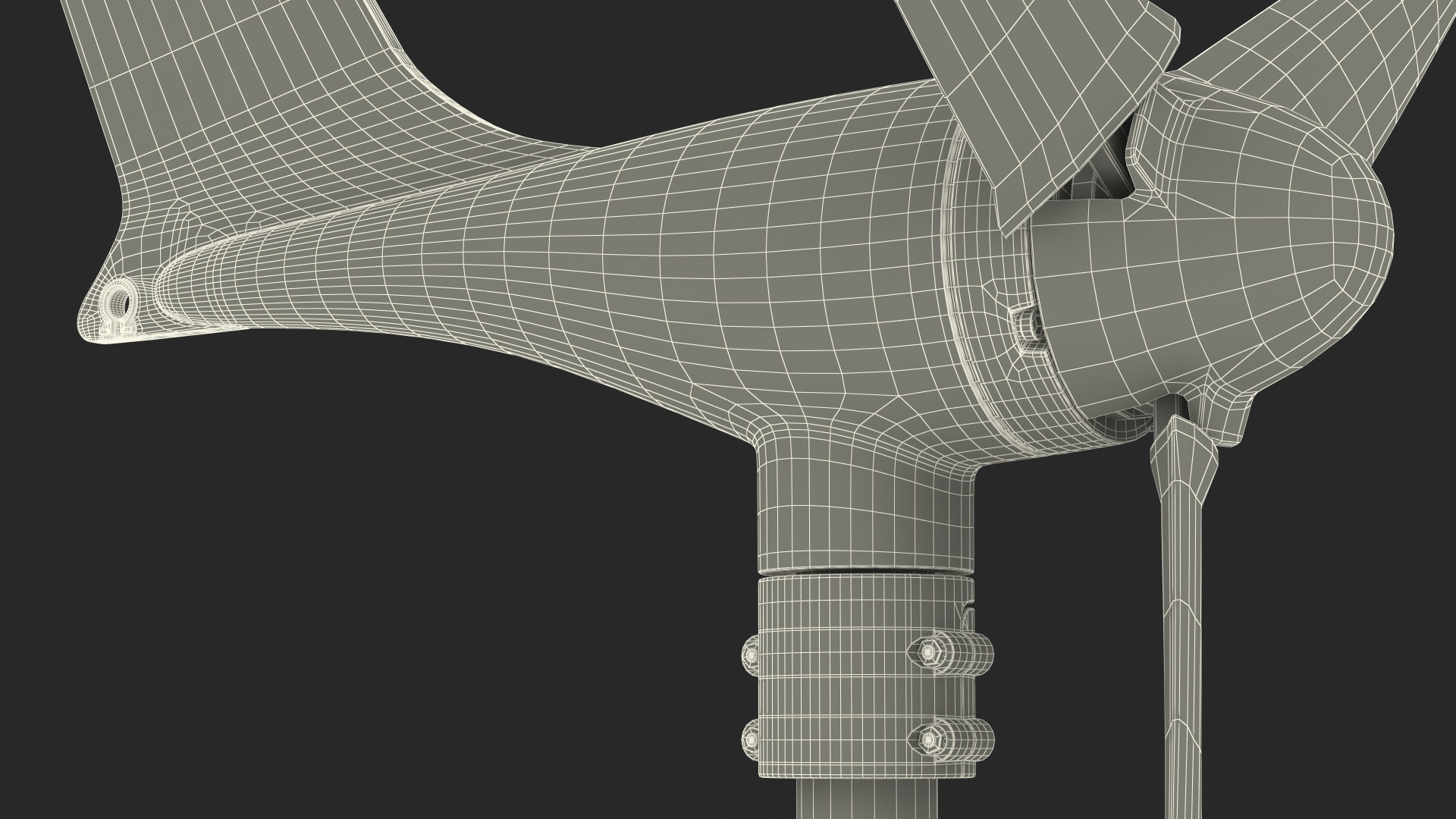 Marine Wind Generator Generic 3D model