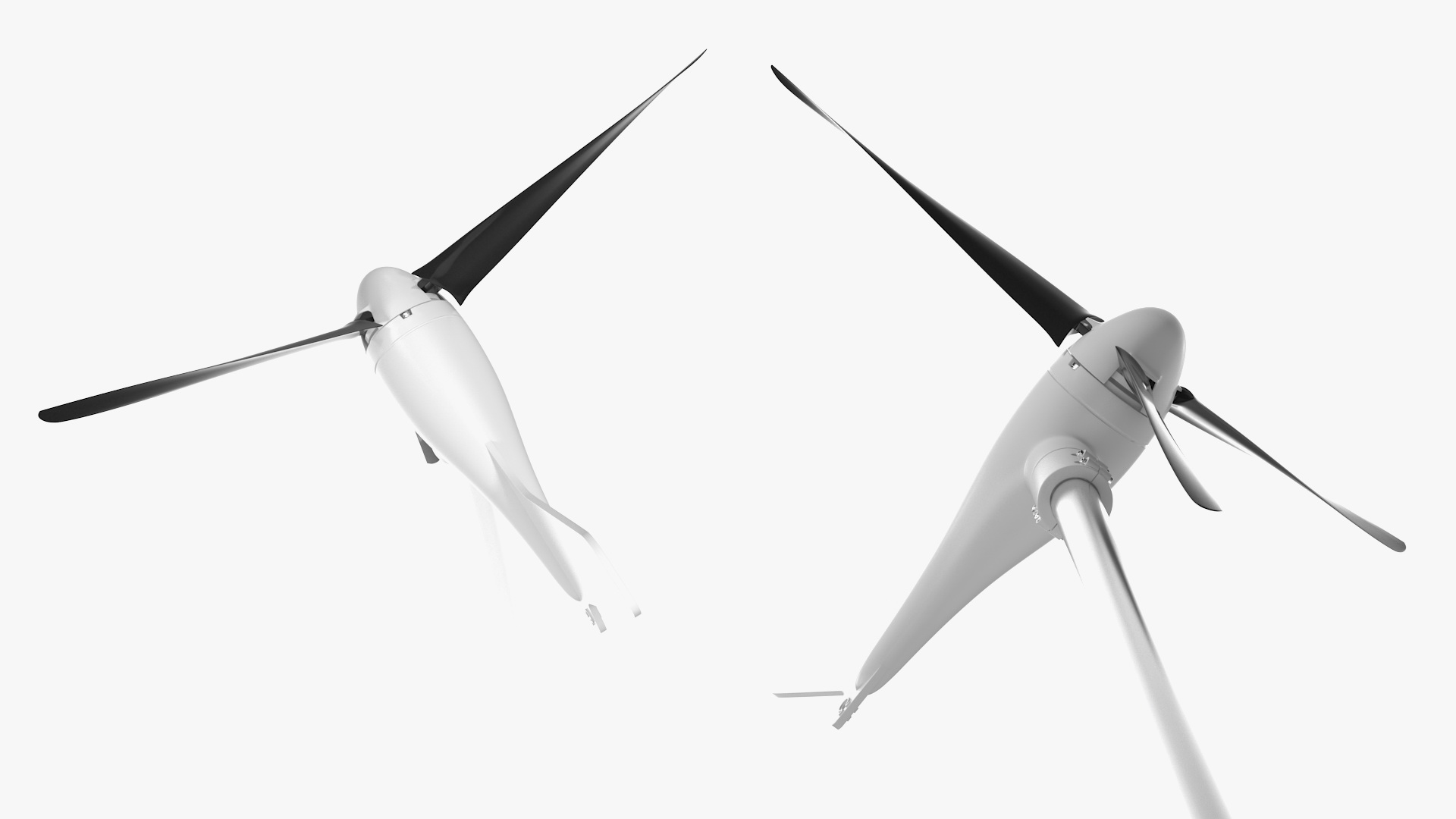 Marine Wind Generator Generic 3D model