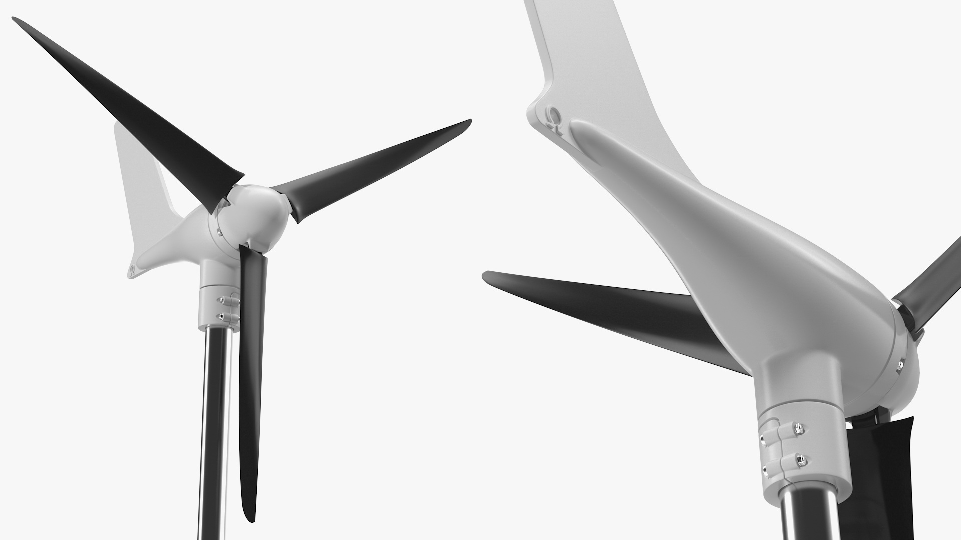 Marine Wind Generator Generic 3D model