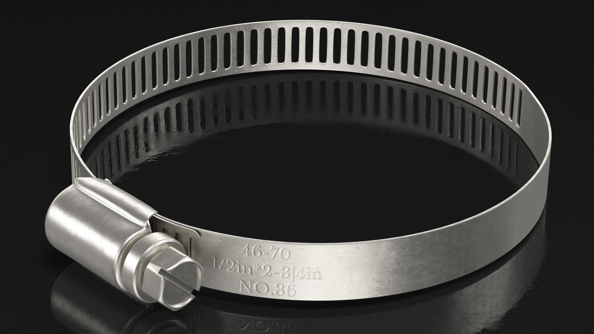 3D Hose Clamp Stainless Steel Assortment Set