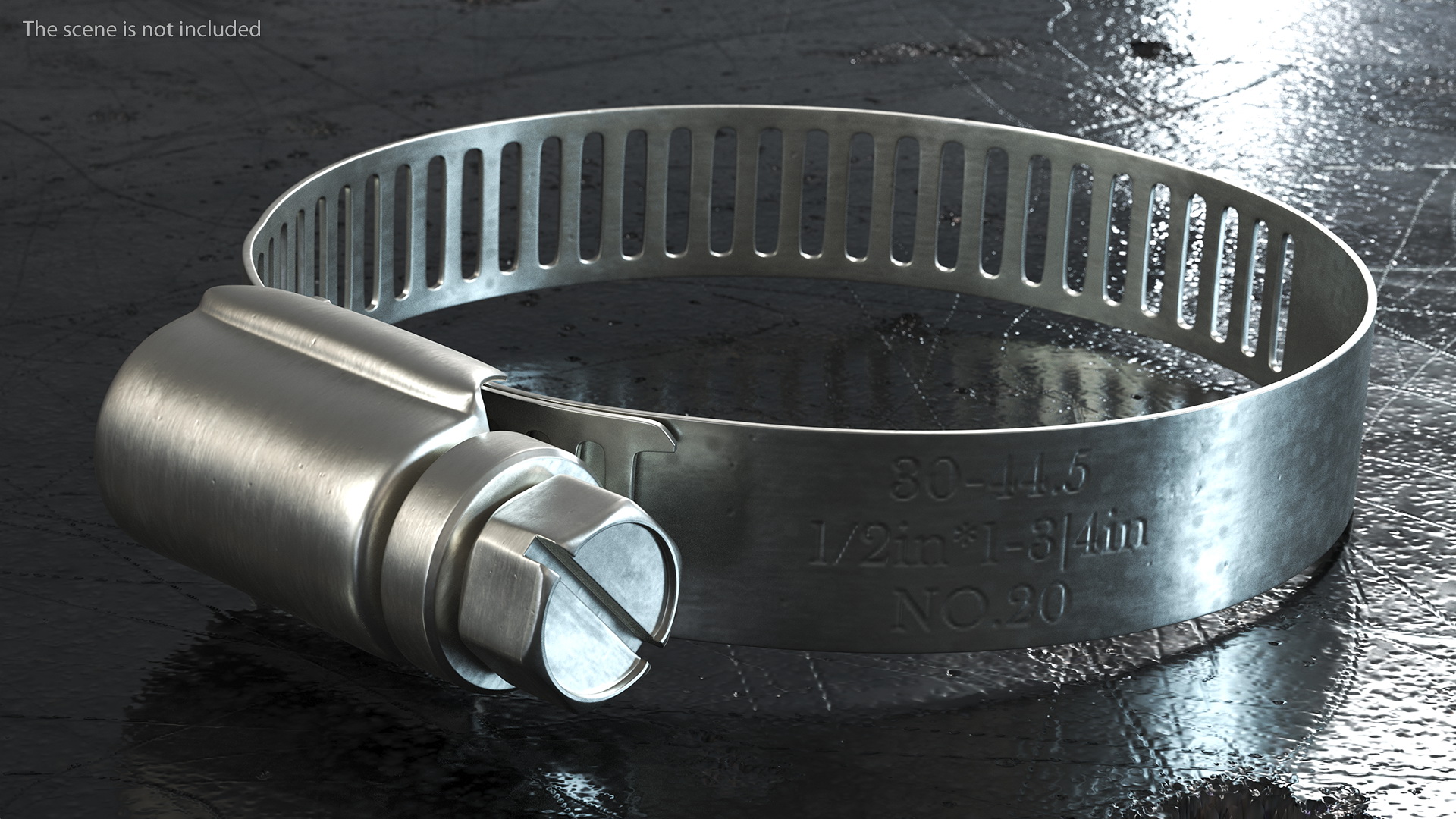 3D Hose Clamp Stainless Steel Assortment Set