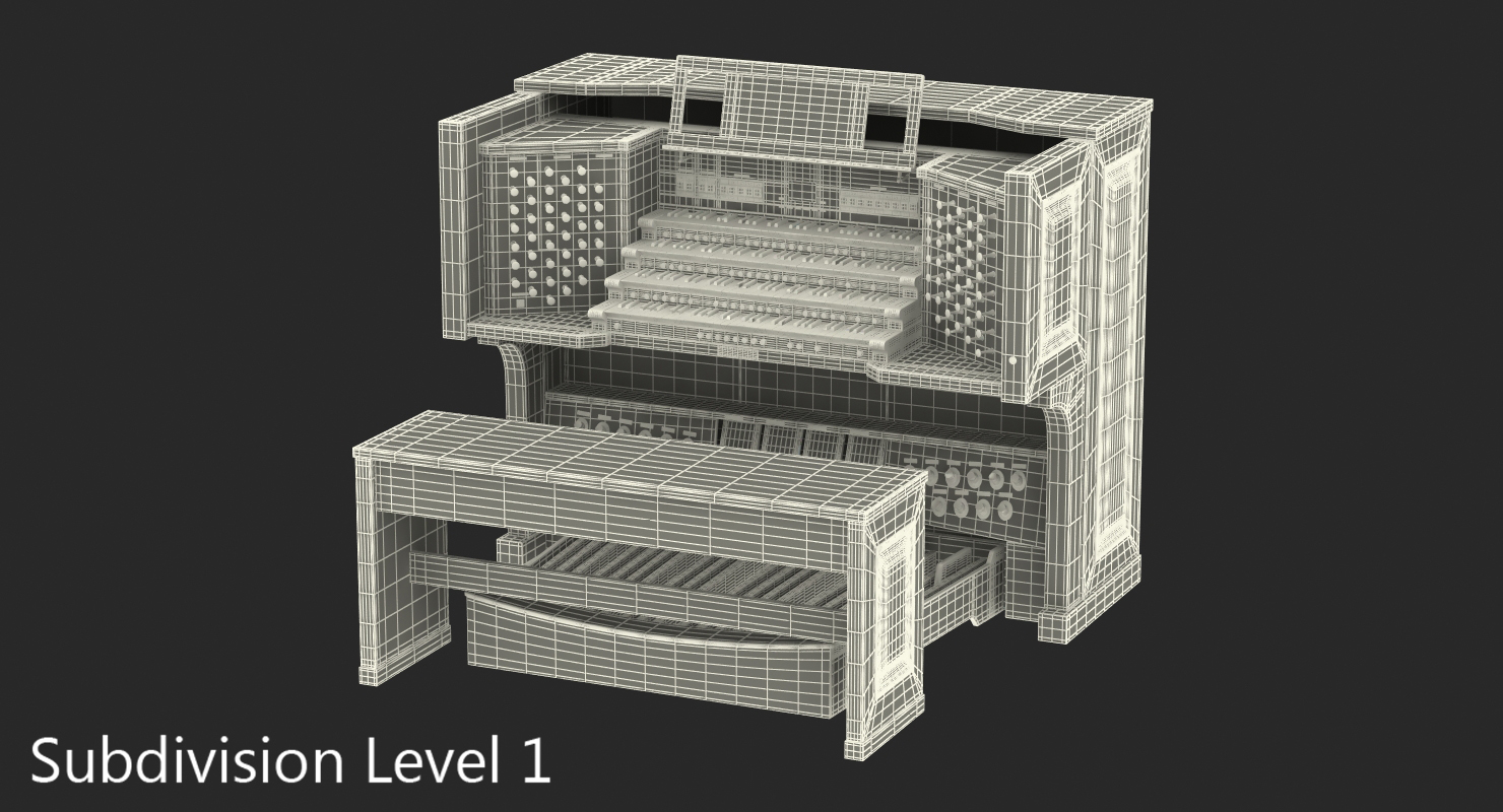 3D Organ Piano