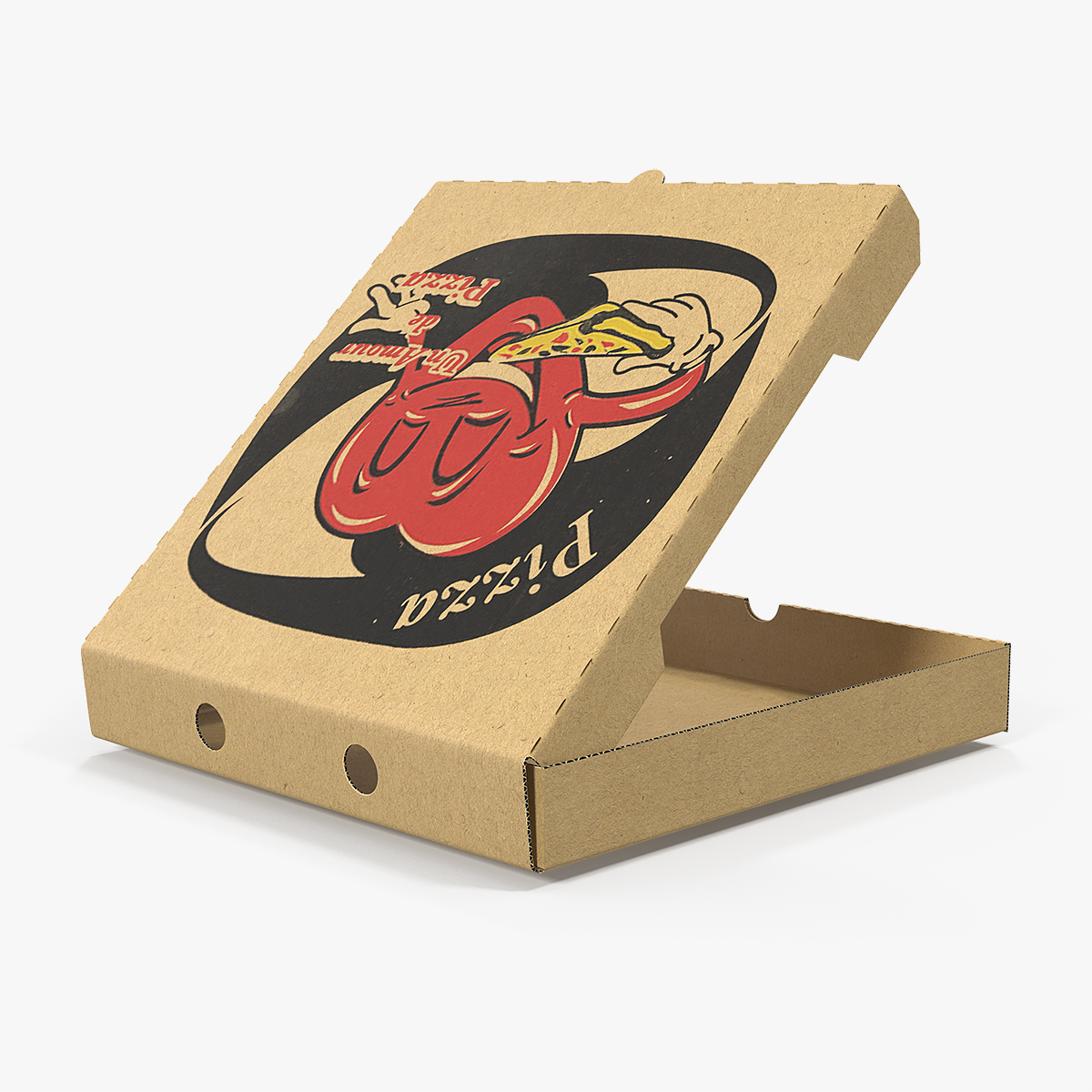 Open Pizza Box, view 6