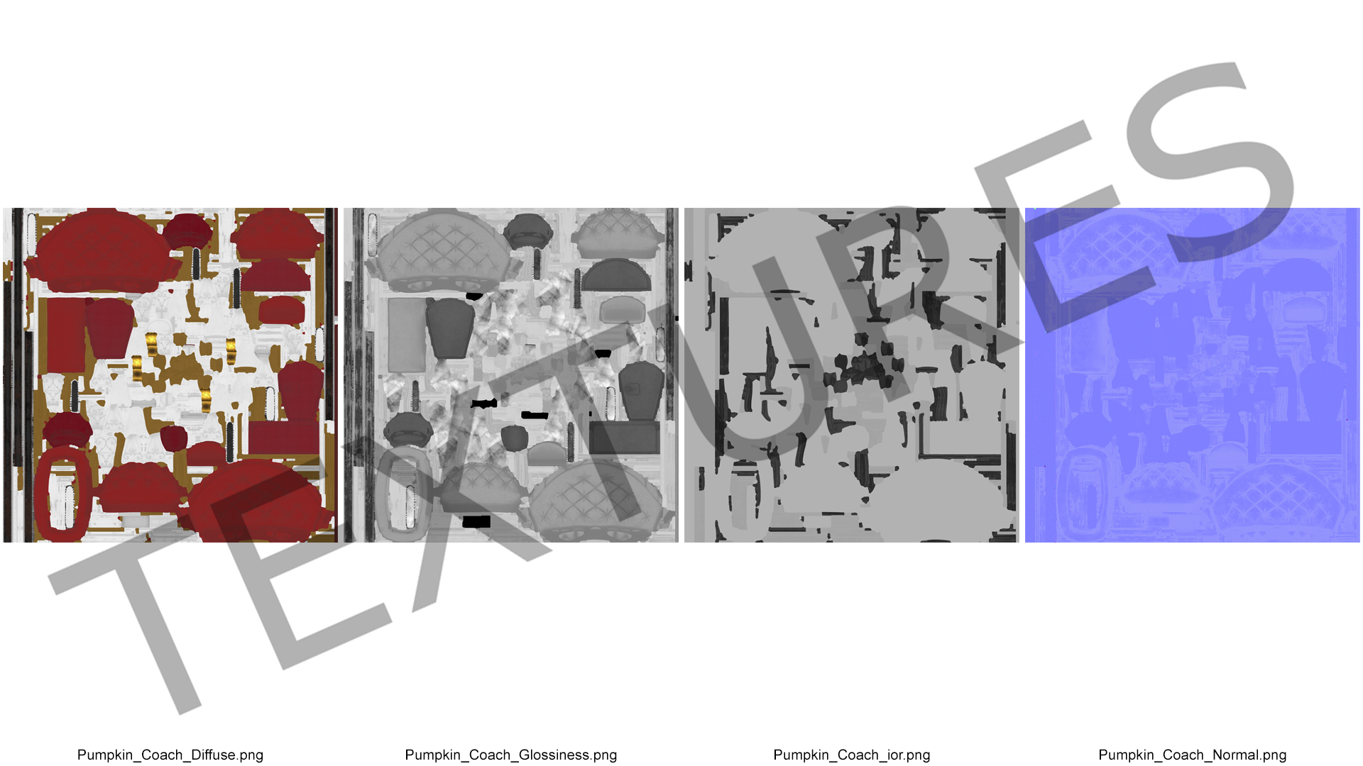 3D Carriage Wheels with Springs model