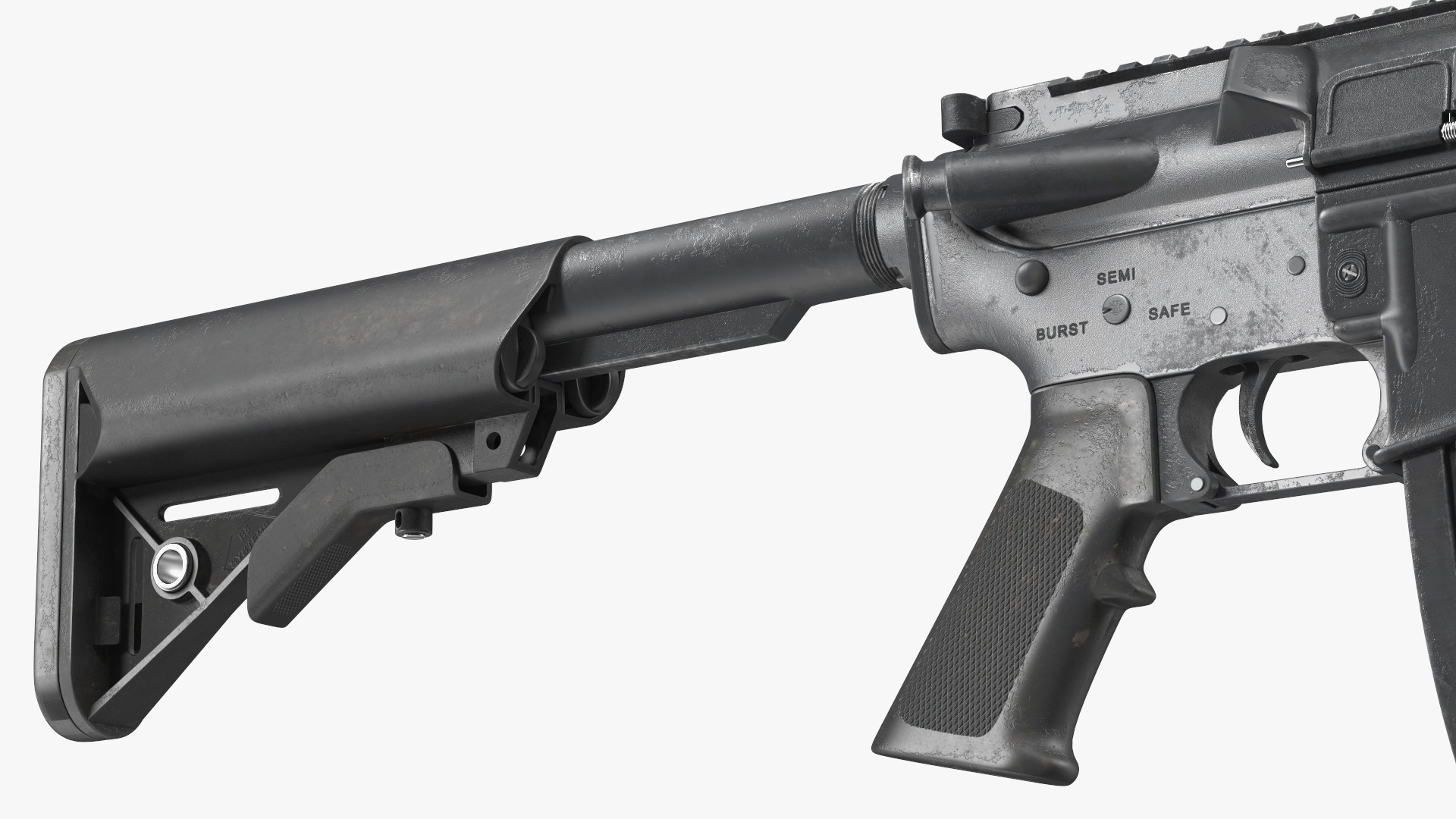 3D M4 Assault Rifle