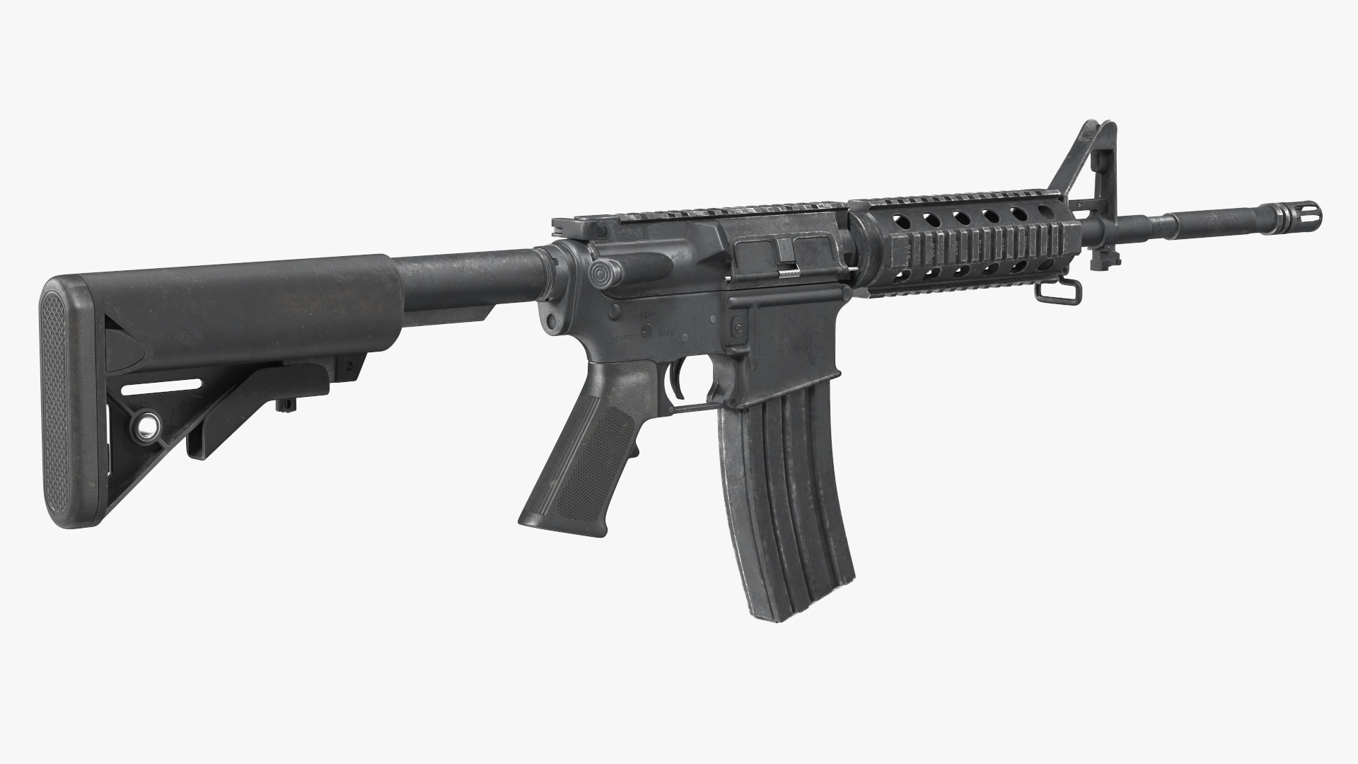 3D M4 Assault Rifle