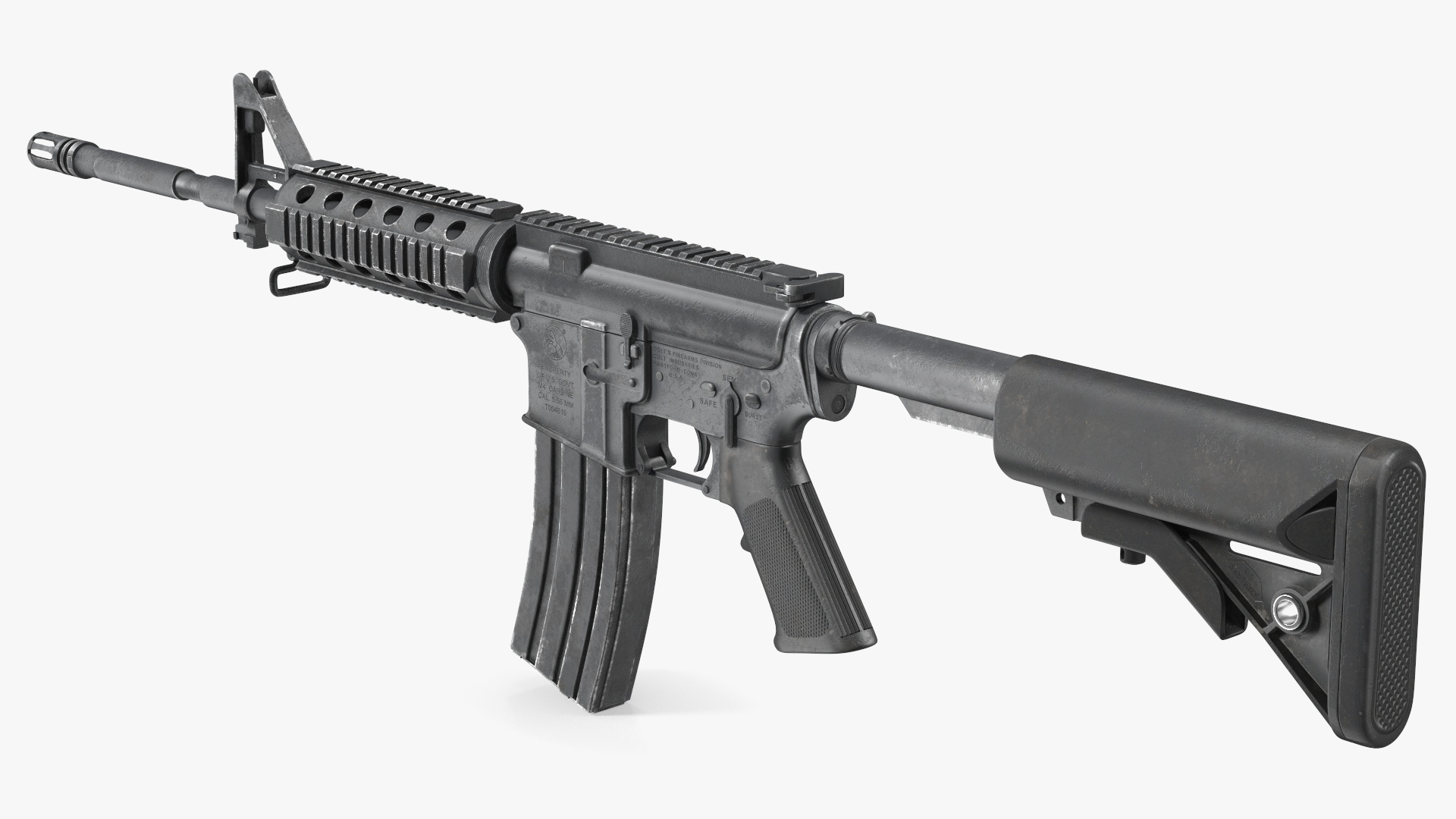 3D M4 Assault Rifle