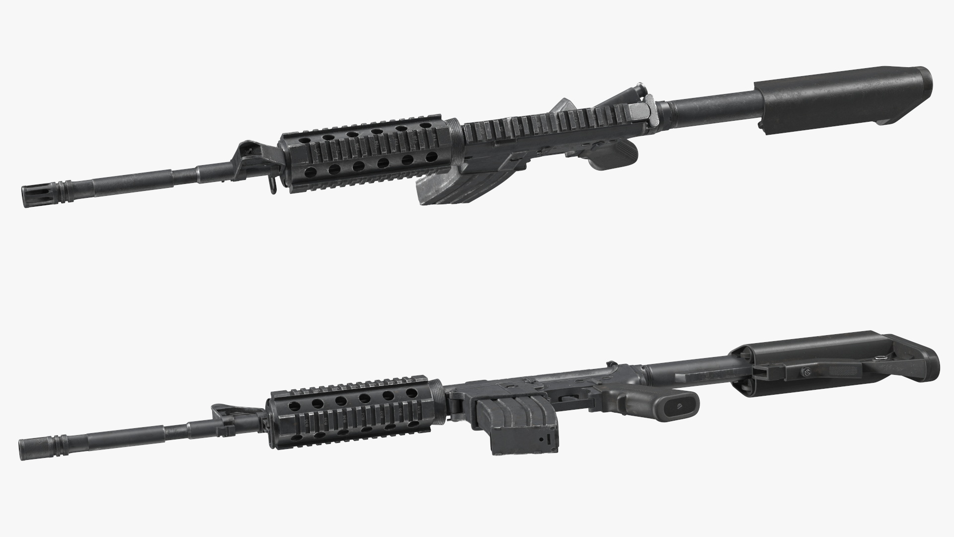 3D M4 Assault Rifle
