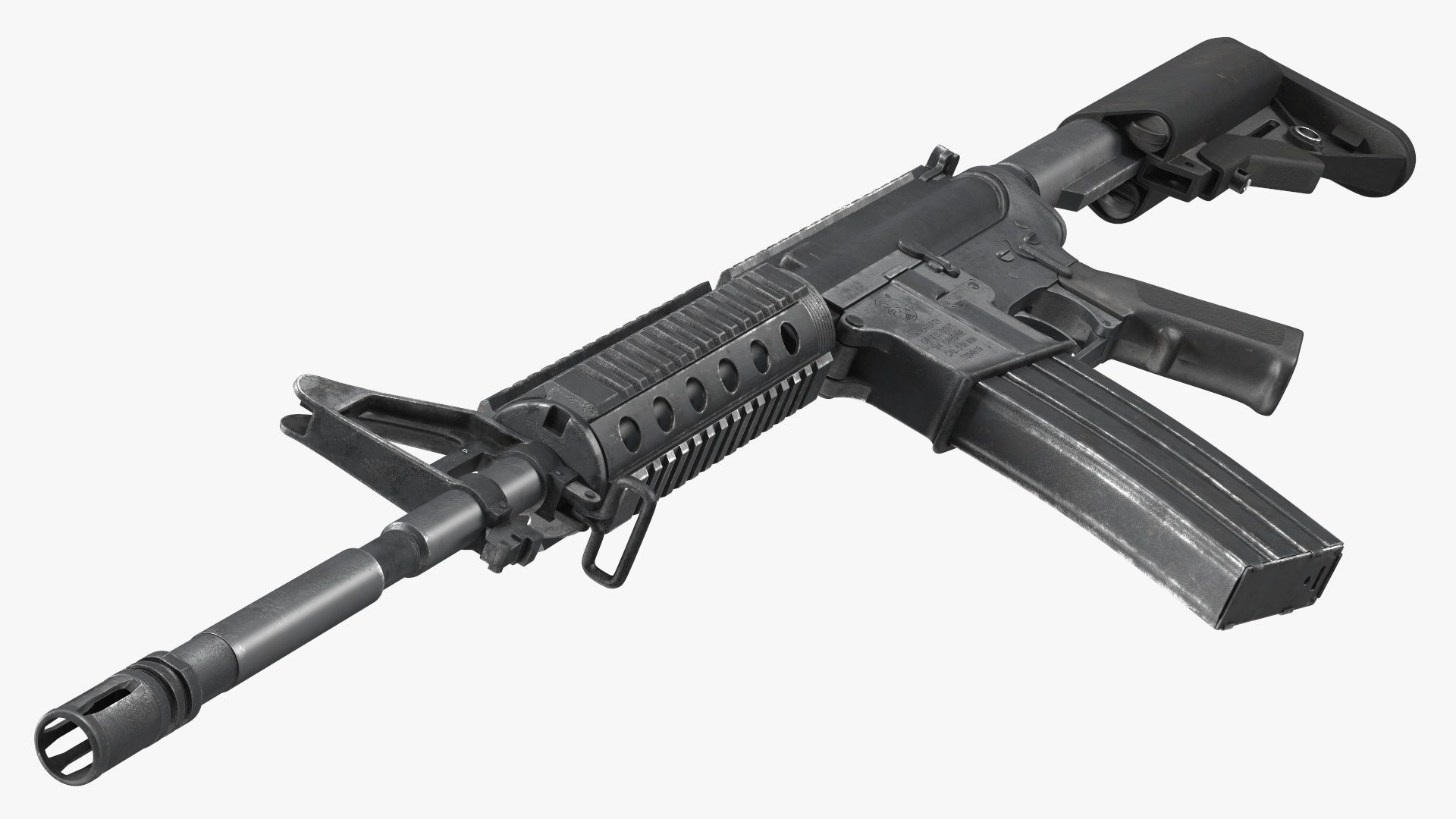 3D M4 Assault Rifle