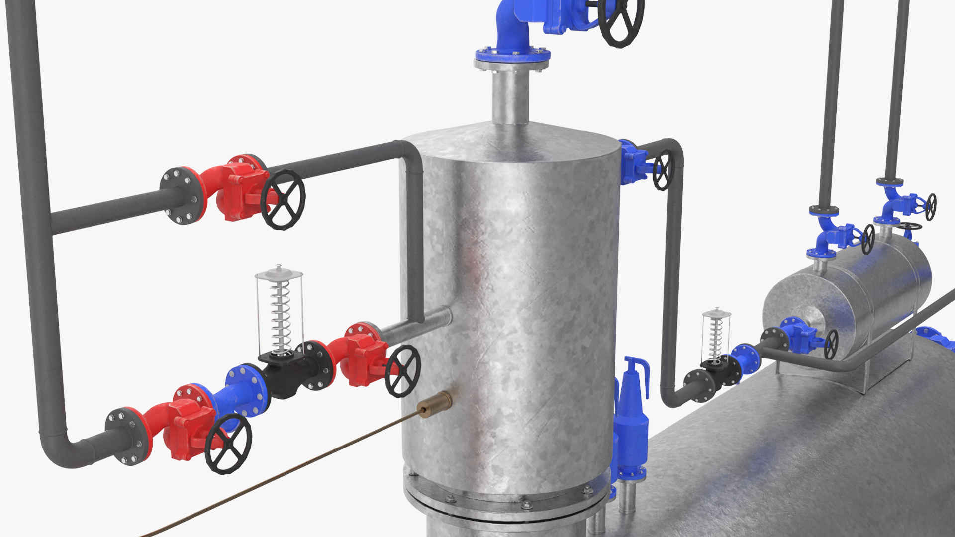 Steam Deaerator System with Service Platform - view 6
