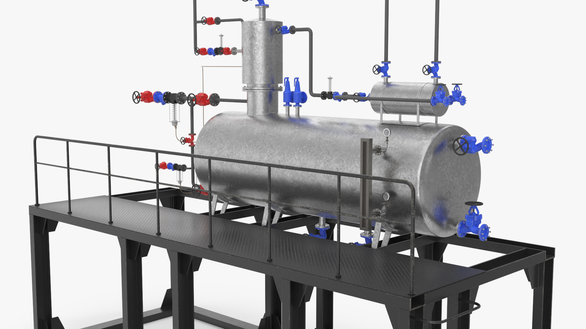 Steam Deaerator System with Service Platform - view 5