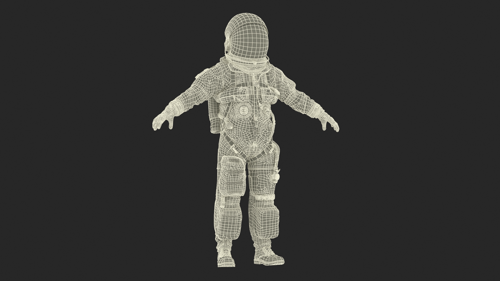 3D Space Shuttle Advanced Crew Escape Astronaut Rigged