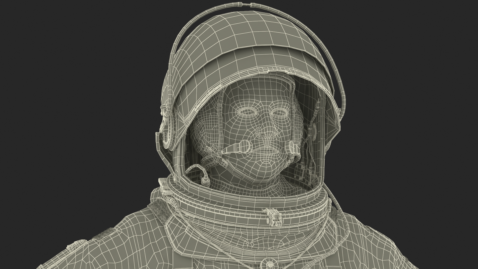 3D Space Shuttle Advanced Crew Escape Astronaut Rigged