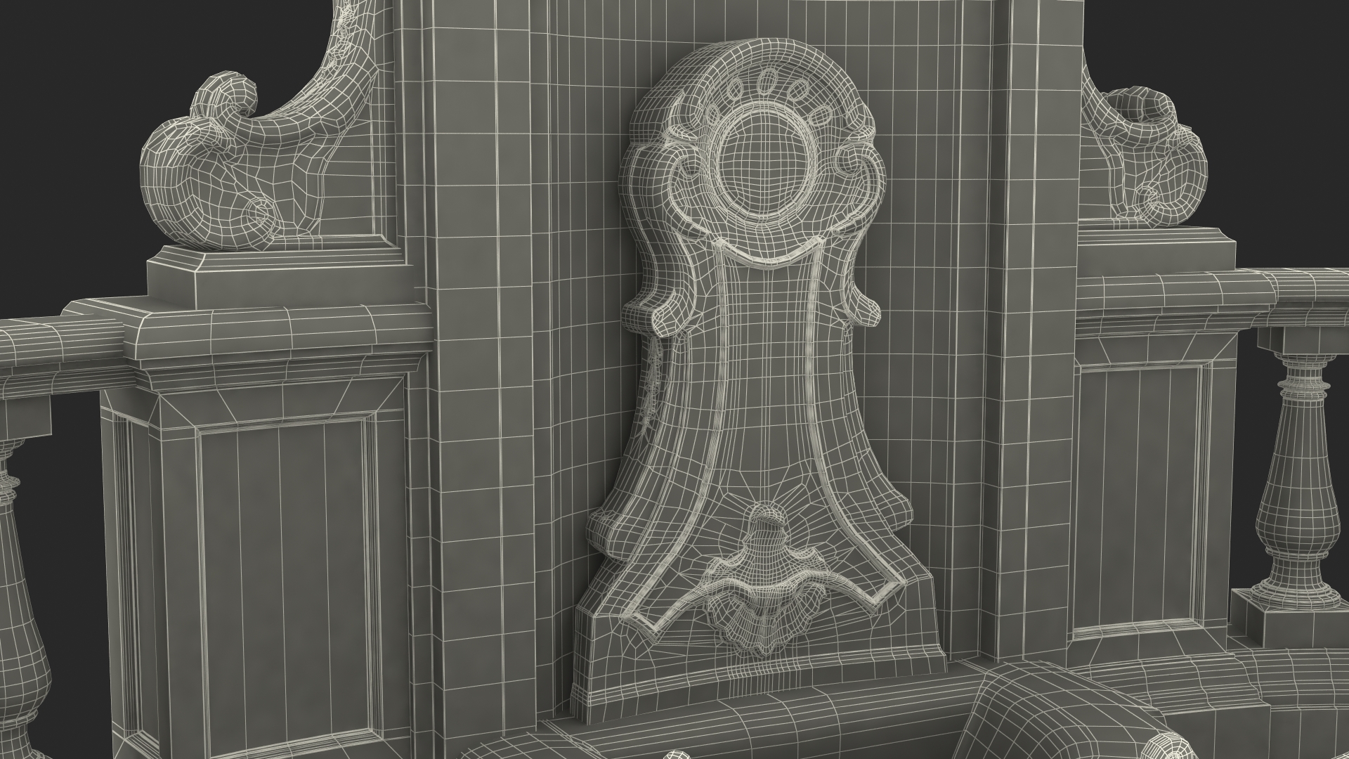Pedestal of Manneken Pis 3D model