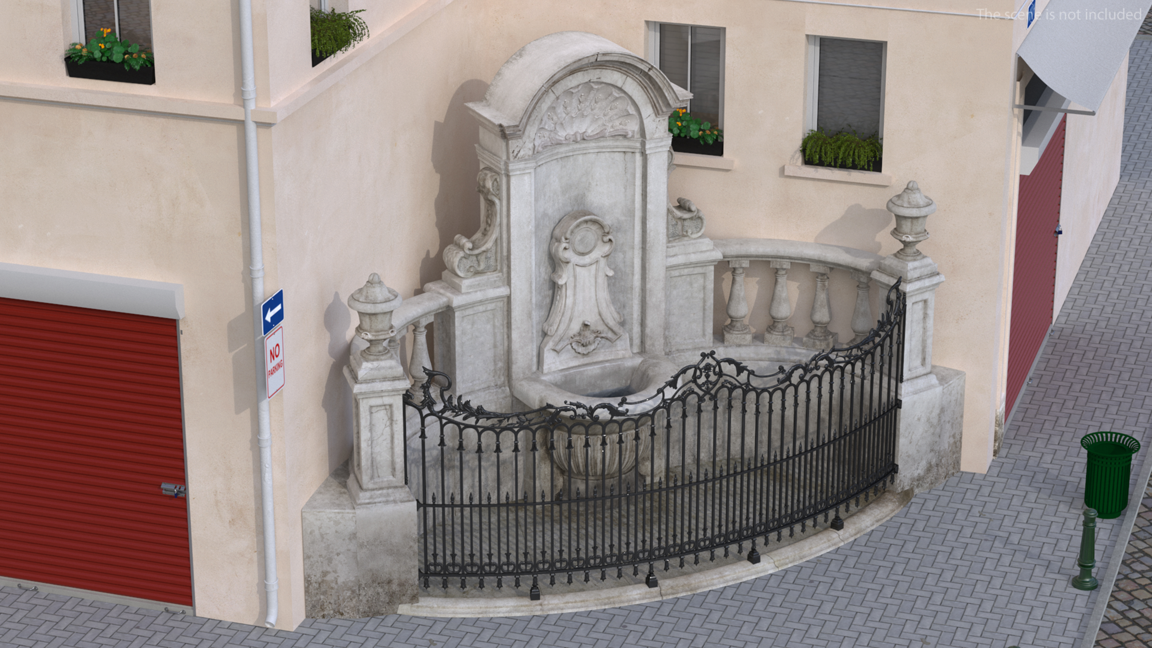 Pedestal of Manneken Pis 3D model