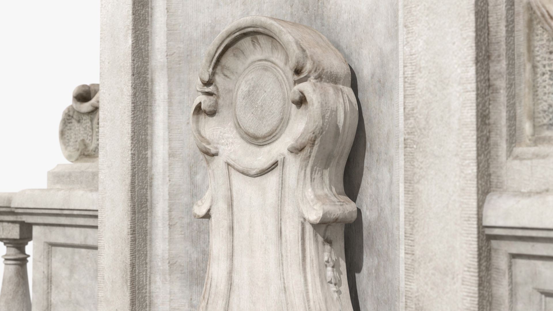 Pedestal of Manneken Pis 3D model
