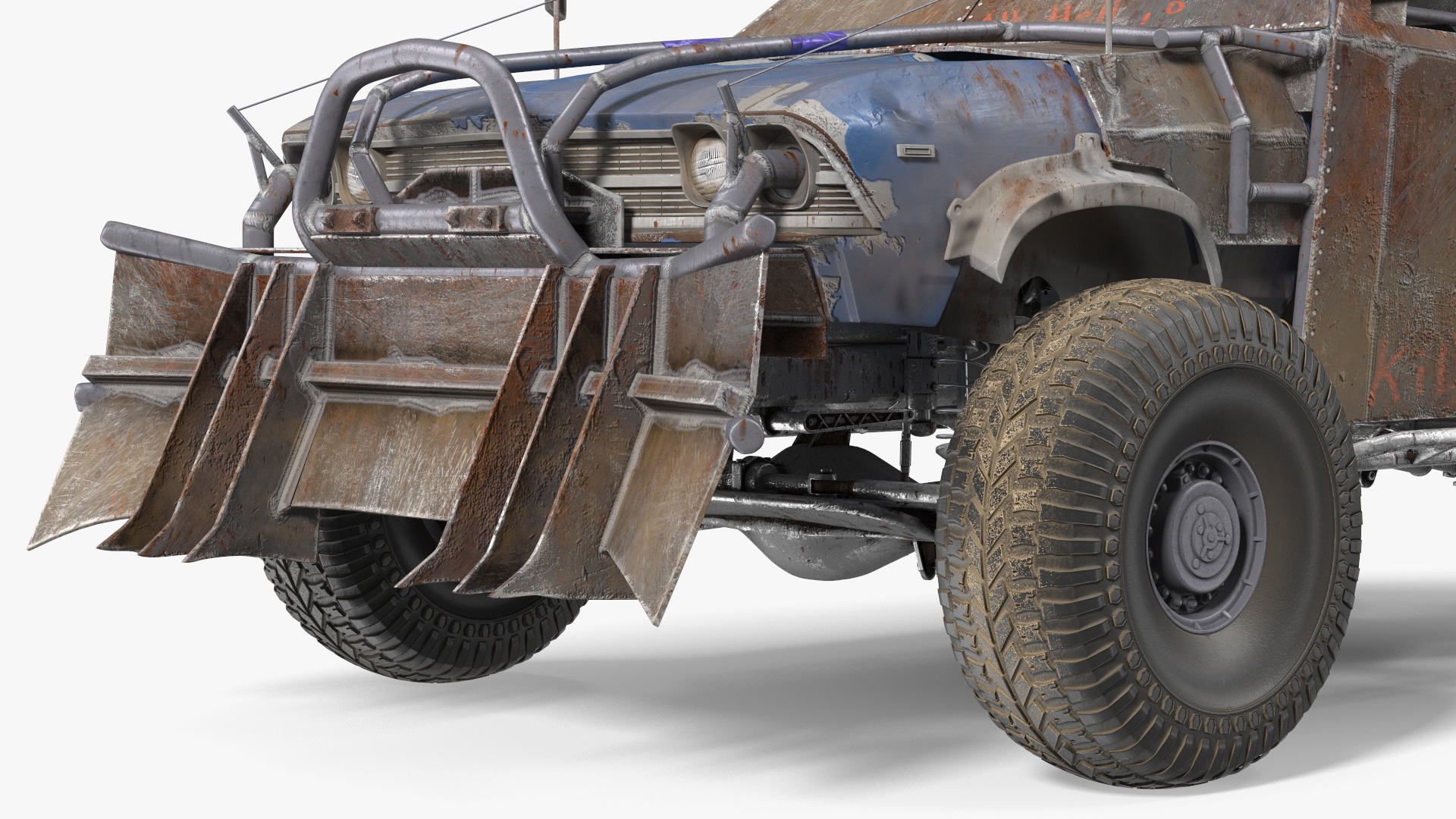 Post Apocalyptic Vehicle 3D model