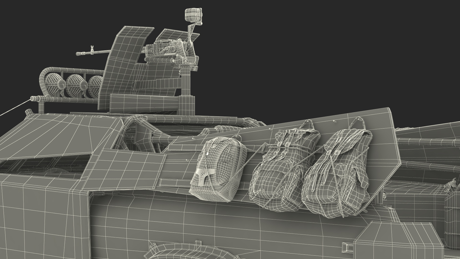 Post Apocalyptic Vehicle 3D model