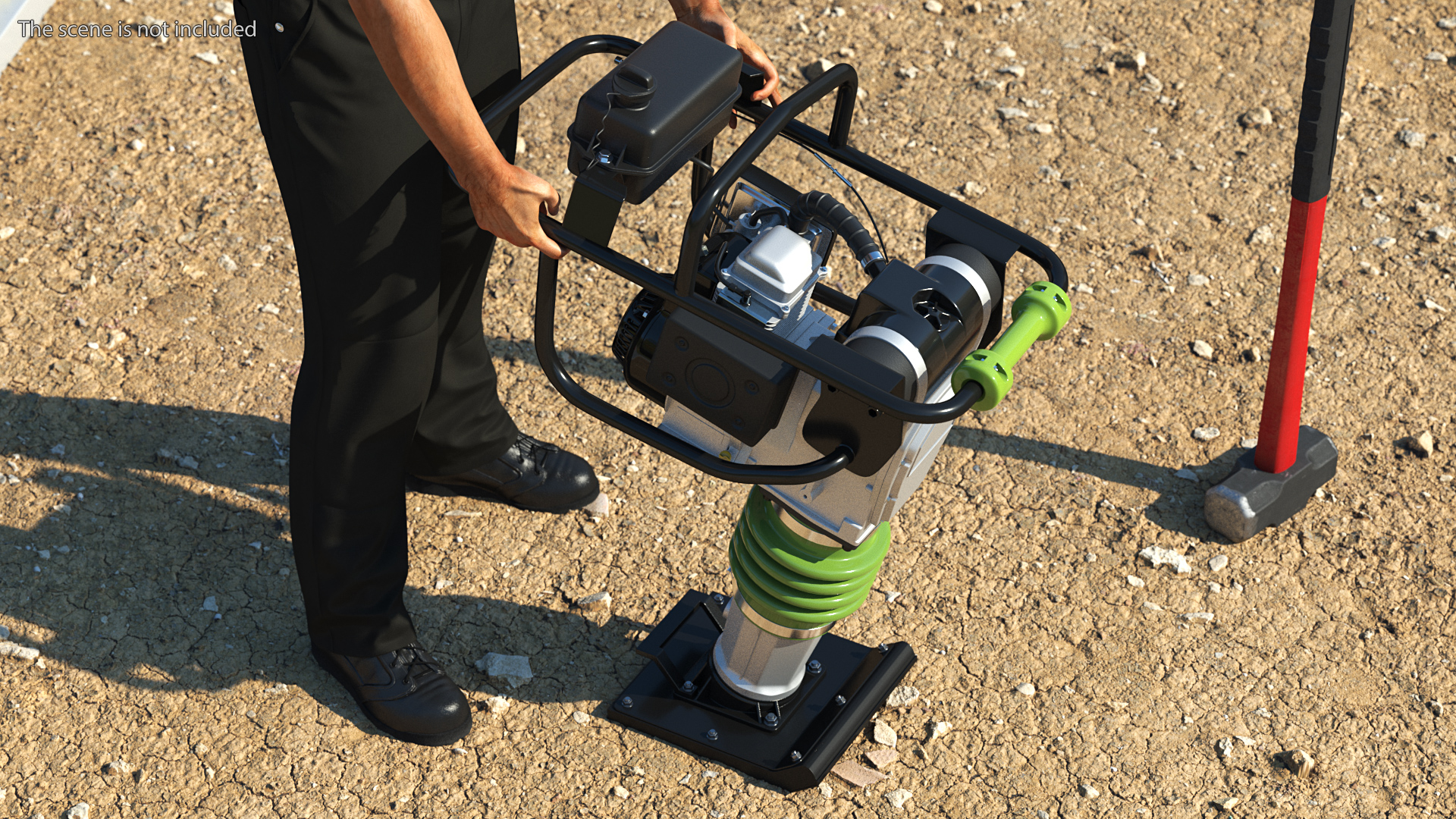 3D Jumping Jack Tamping Rammer New