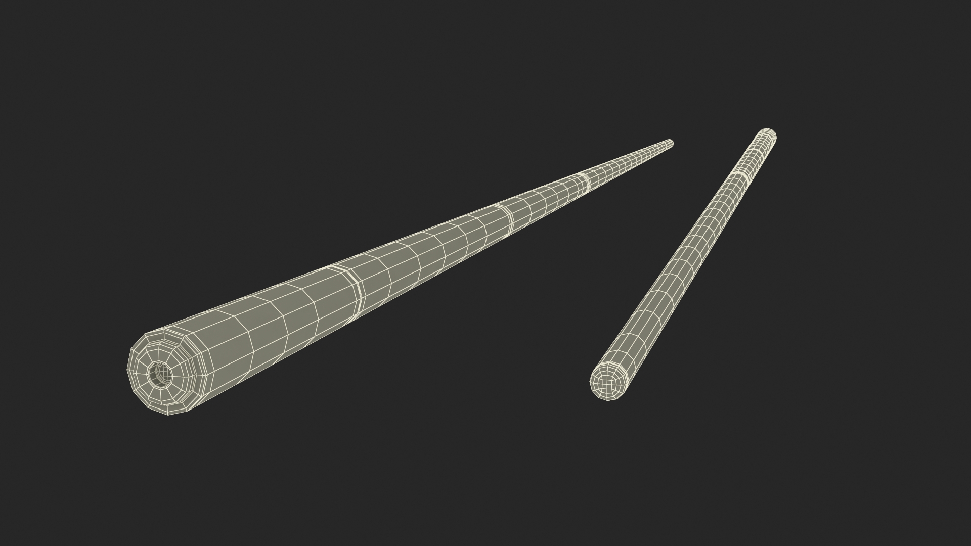 3D model Wooden Pool Cue Brunswick