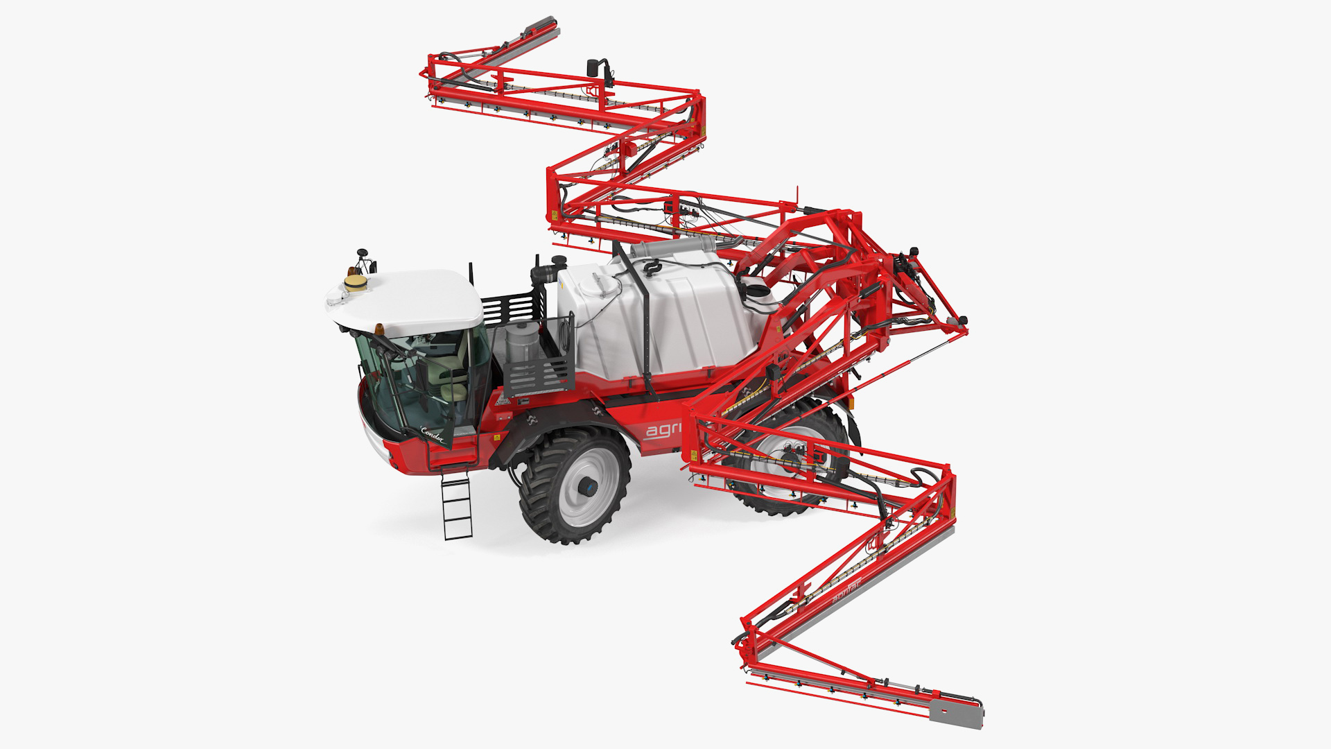 Agrifac Condor V Self Propelled Crop Sprayer Clean Rigged 3D