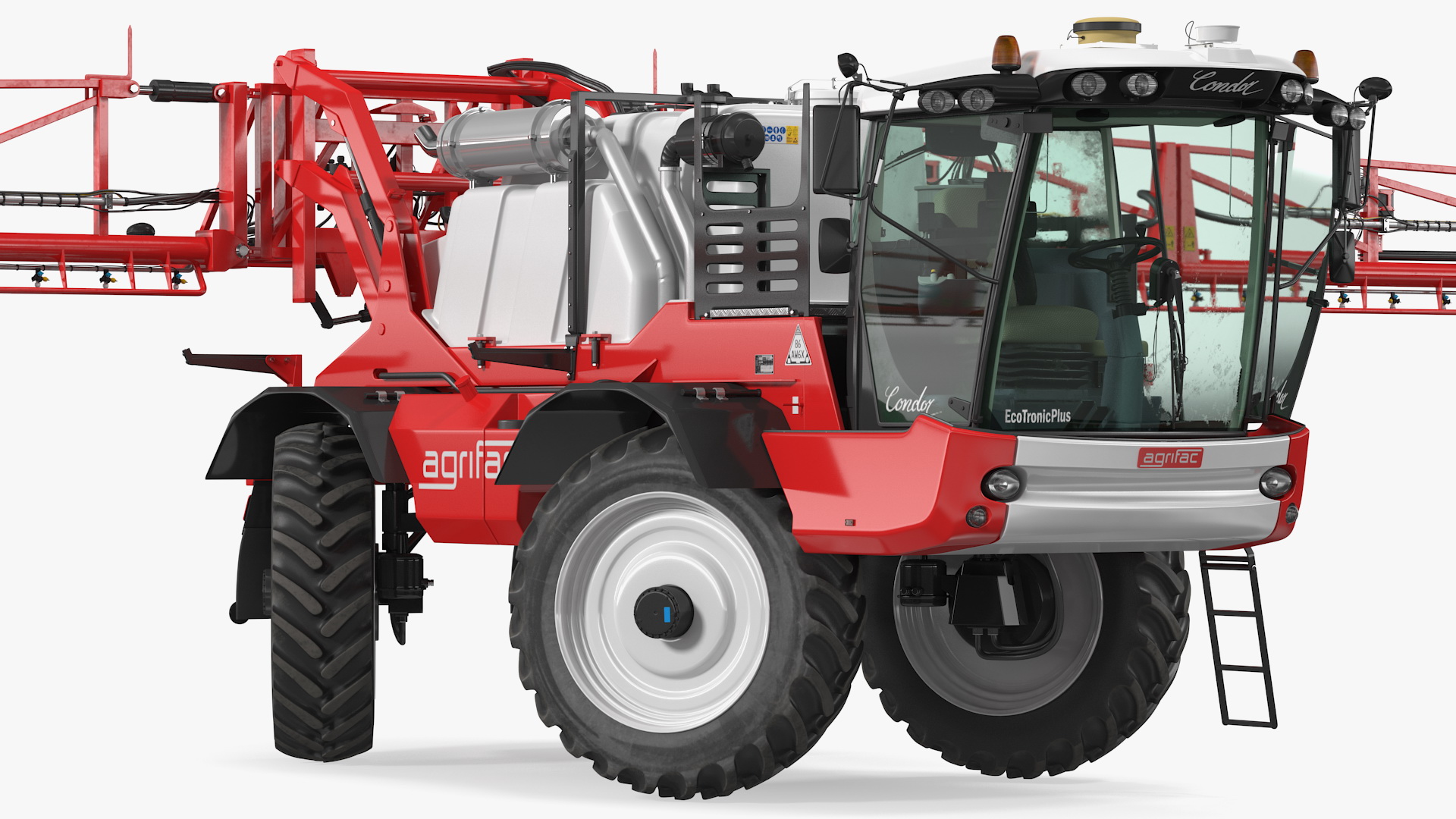 Agrifac Condor V Self Propelled Crop Sprayer Clean Rigged 3D