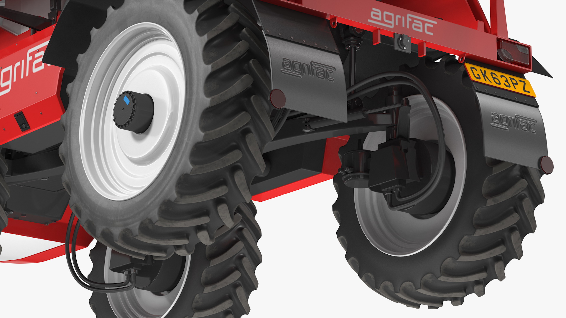 Agrifac Condor V Self Propelled Crop Sprayer Clean Rigged 3D