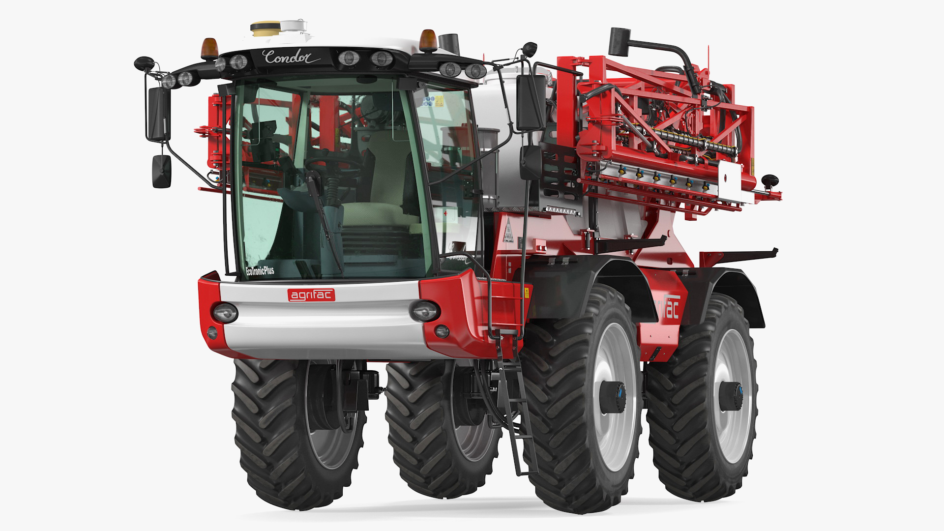 Agrifac Condor V Self Propelled Crop Sprayer Clean Rigged 3D