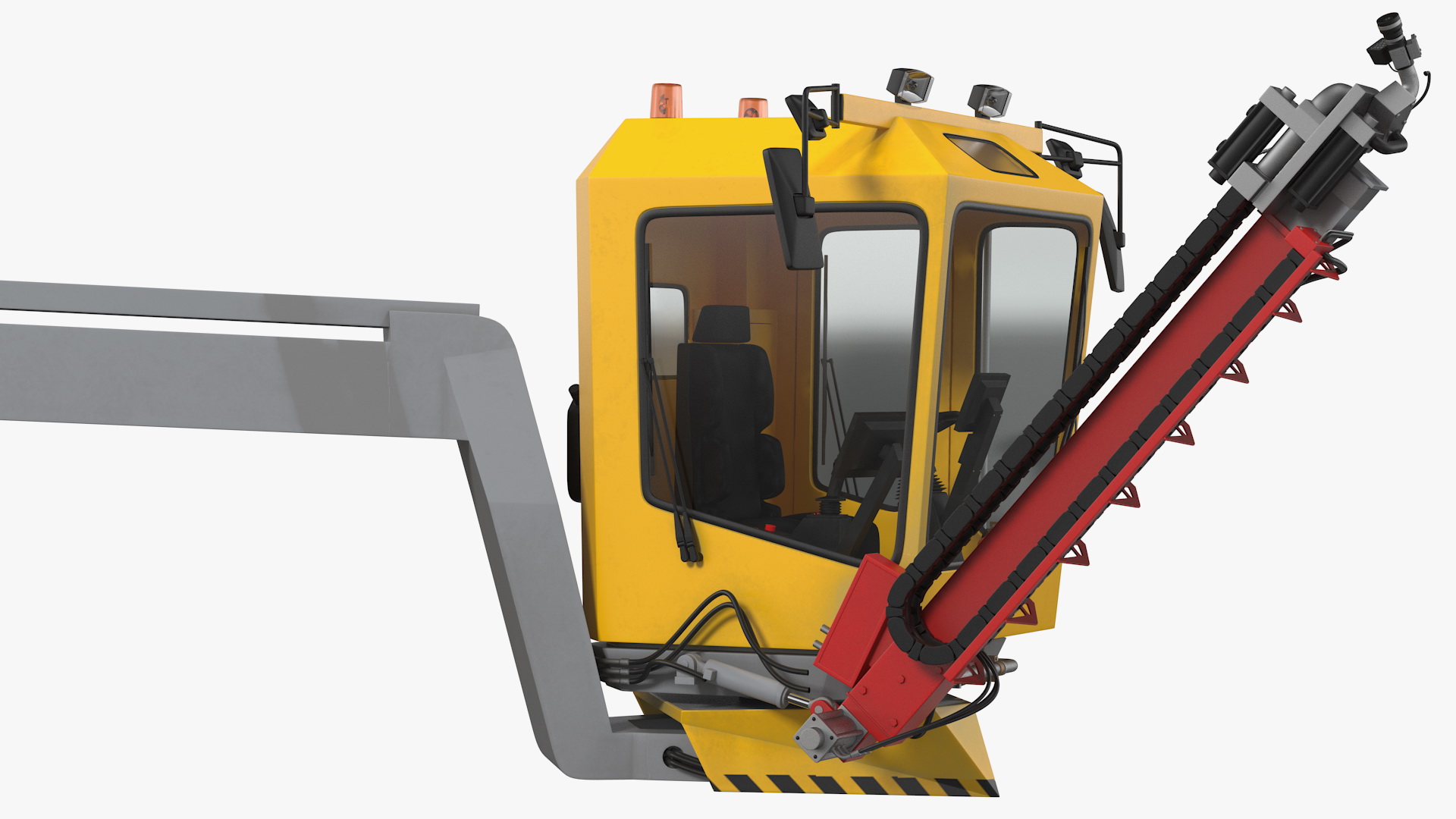 3D model Deicing Vehicle Generic Rigged
