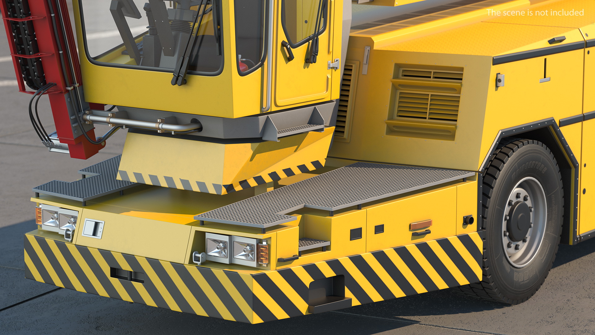 3D model Deicing Vehicle Generic Rigged