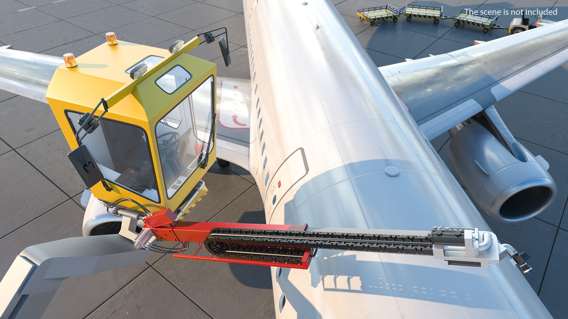 3D model Deicing Vehicle Generic Rigged