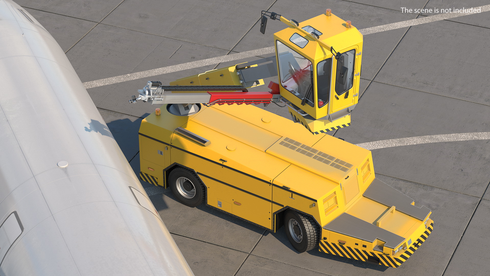 3D model Deicing Vehicle Generic Rigged