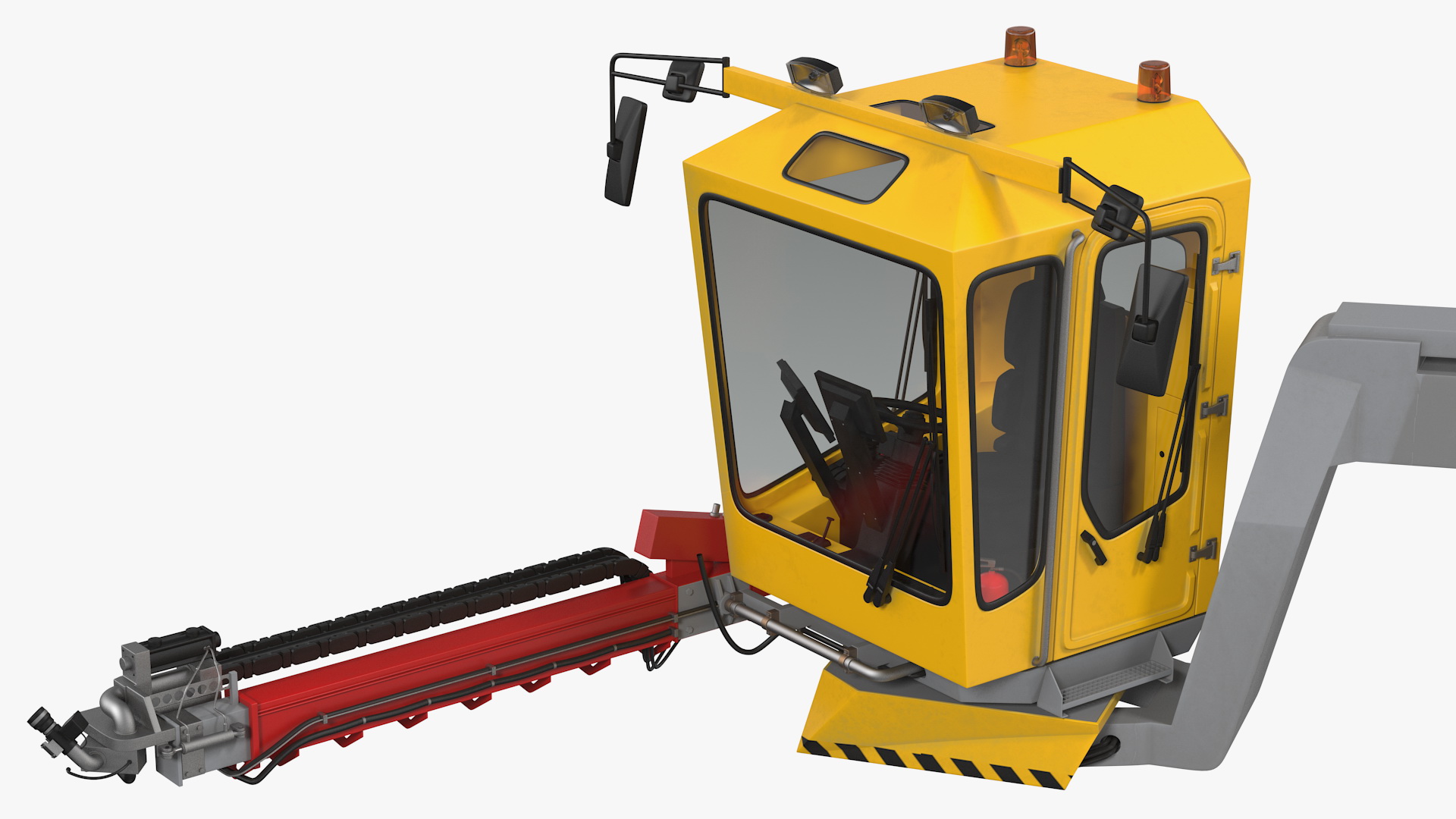 3D model Deicing Vehicle Generic Rigged