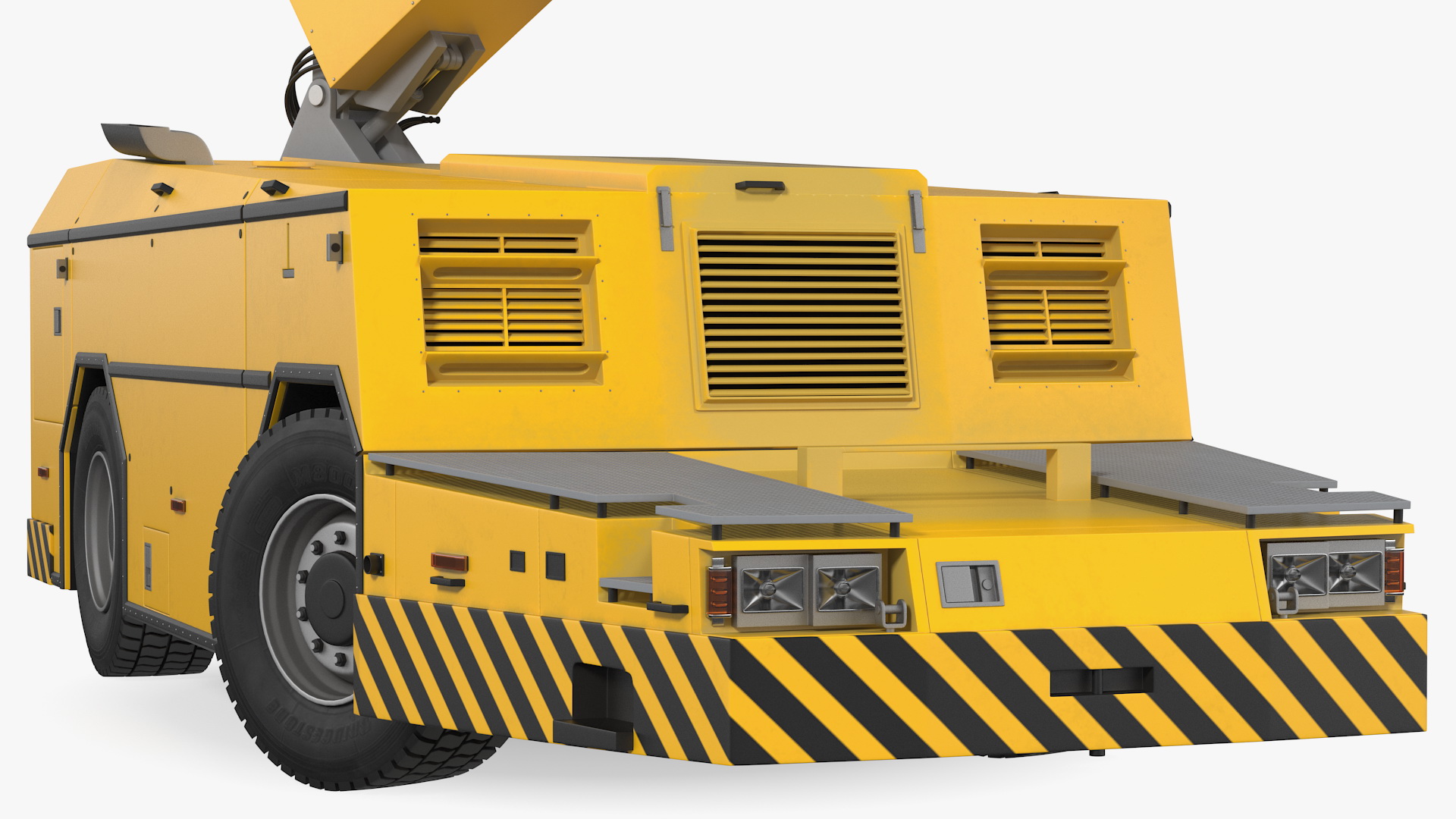 3D model Deicing Vehicle Generic Rigged