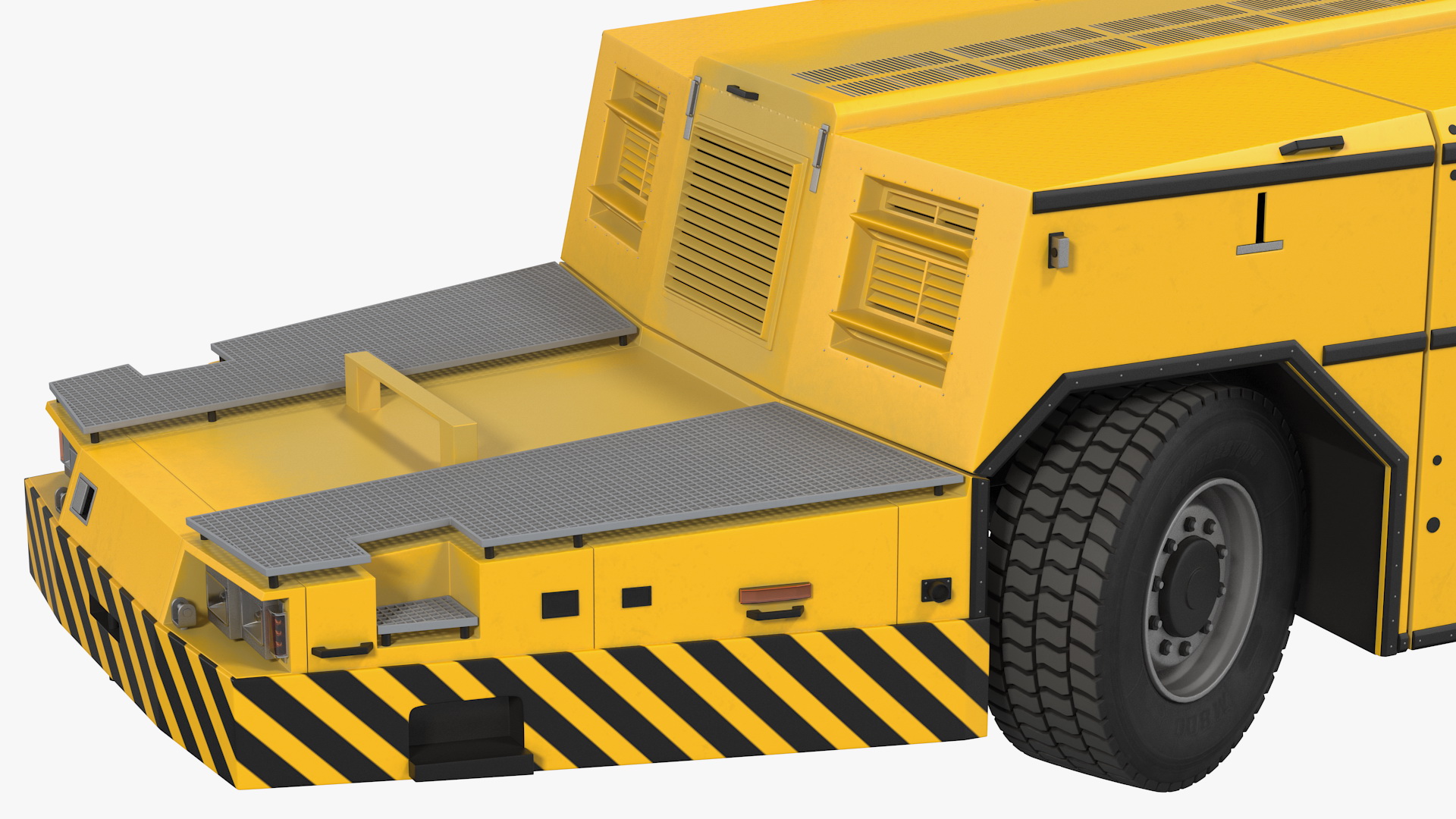3D model Deicing Vehicle Generic Rigged