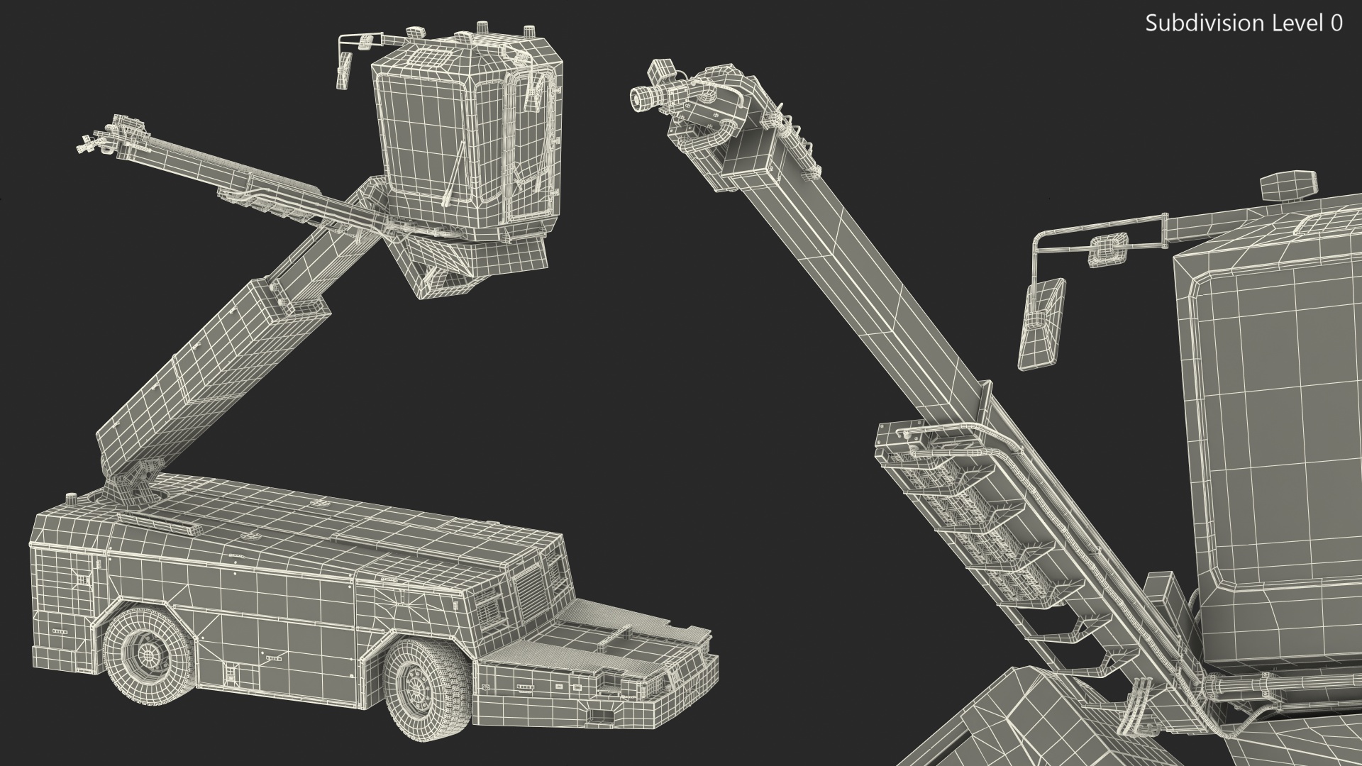 3D model Deicing Vehicle Generic Rigged