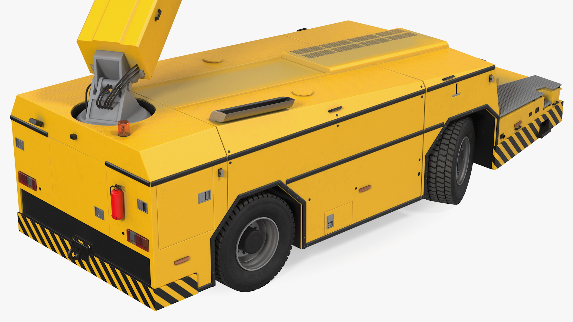 3D model Deicing Vehicle Generic Rigged