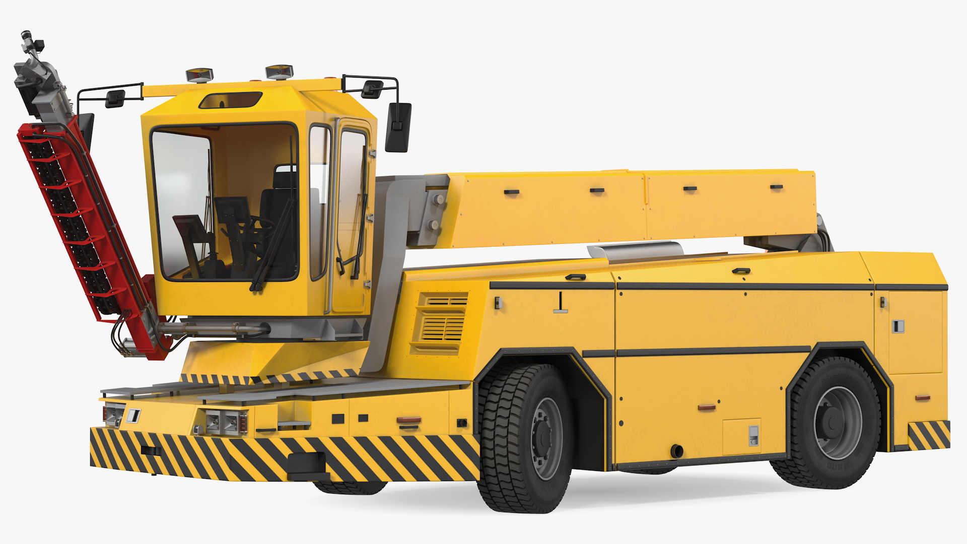 3D model Deicing Vehicle Generic Rigged