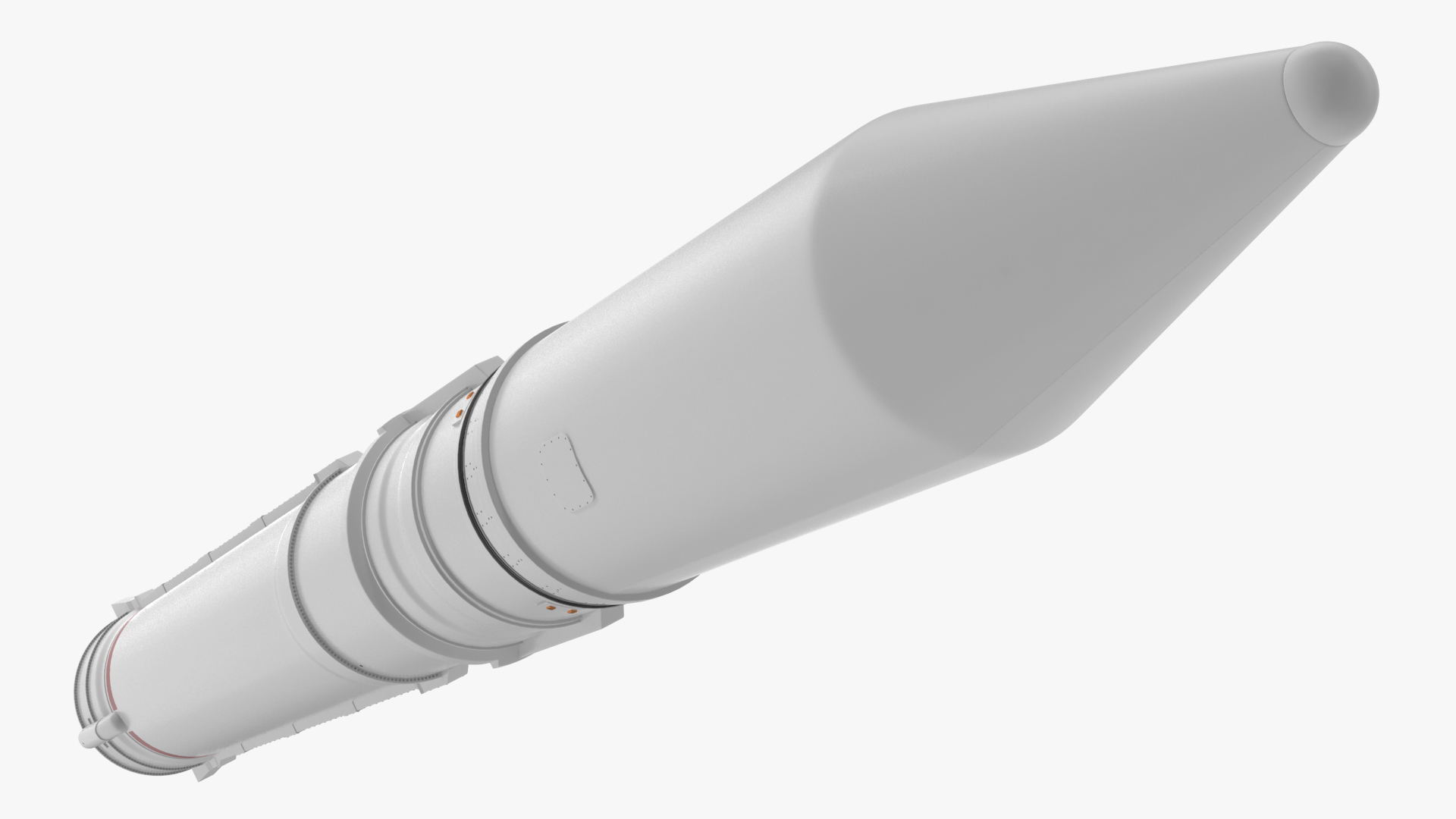 3D Japanese Epsilon Rocket model
