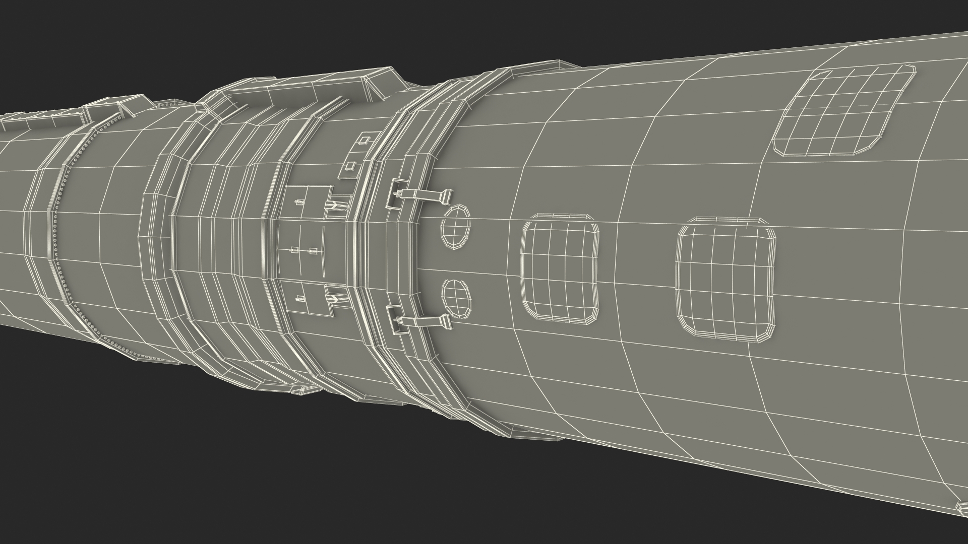 3D Japanese Epsilon Rocket model